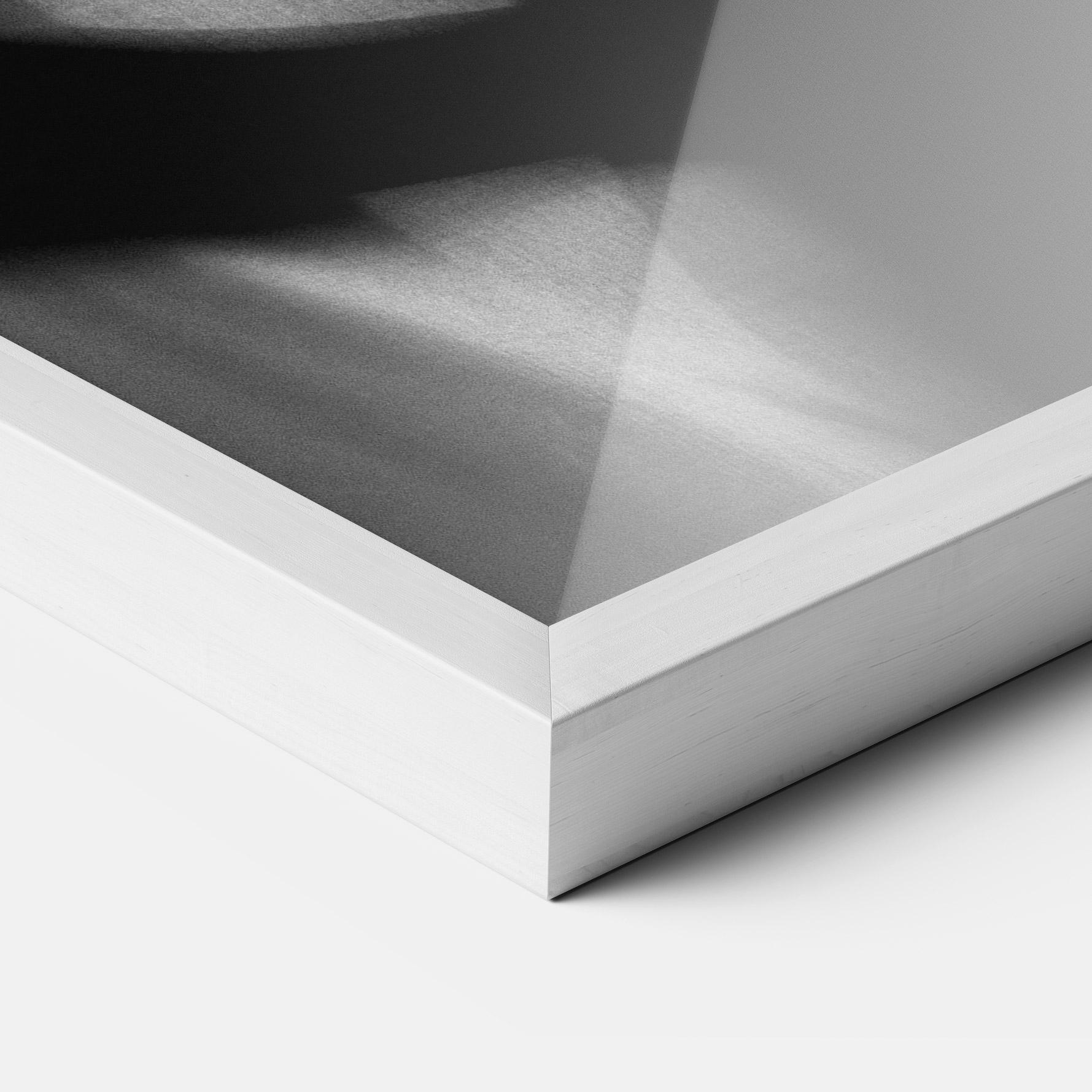 Gerahmte Poster Blurred Girl mockup 3