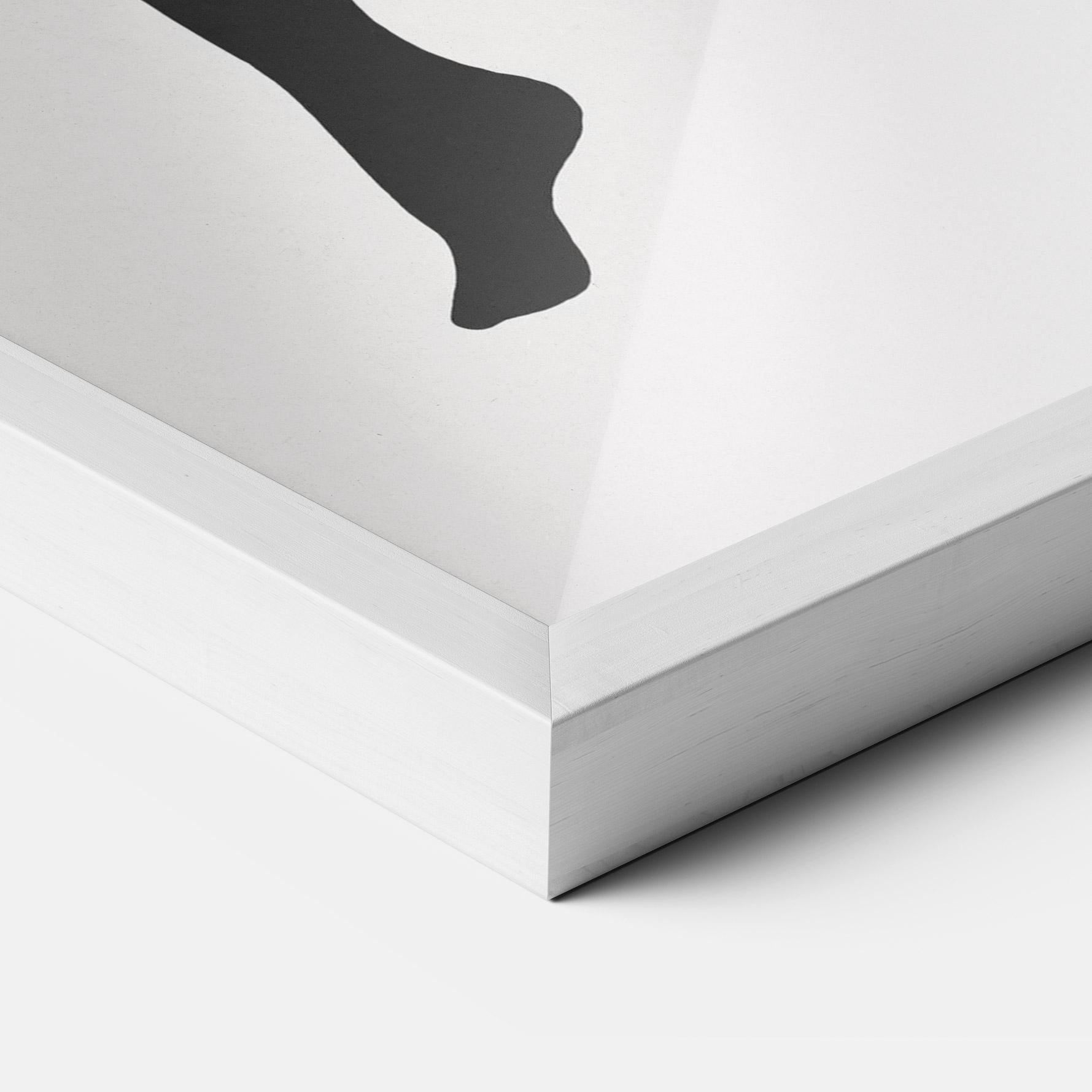 Gerahmte Poster Sitting On The Moon mockup 3