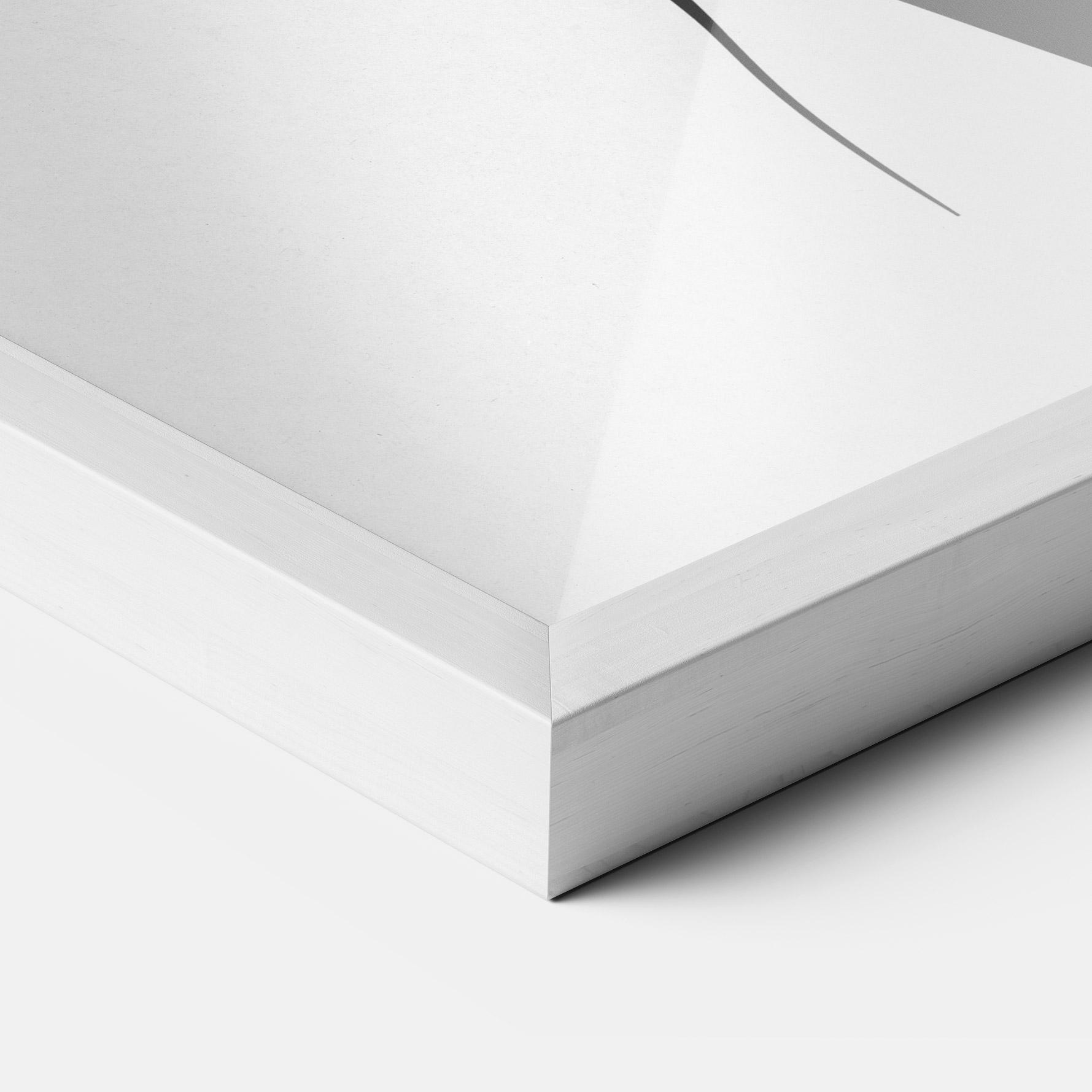 Gerahmte Poster Woman Shape Line mockup 3