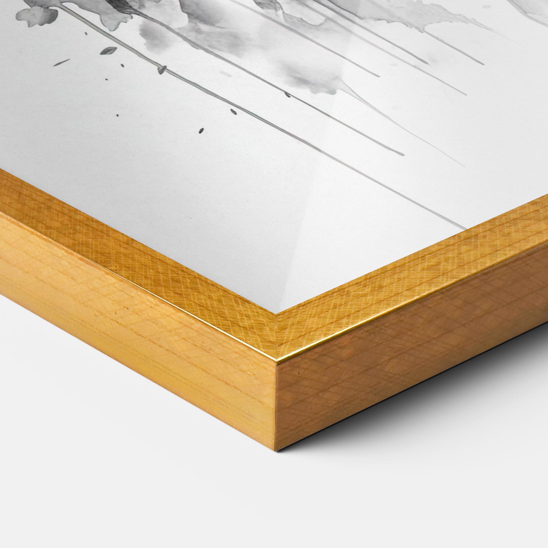 Gerahmte Poster Beautiful Dancing Woman mockup 3