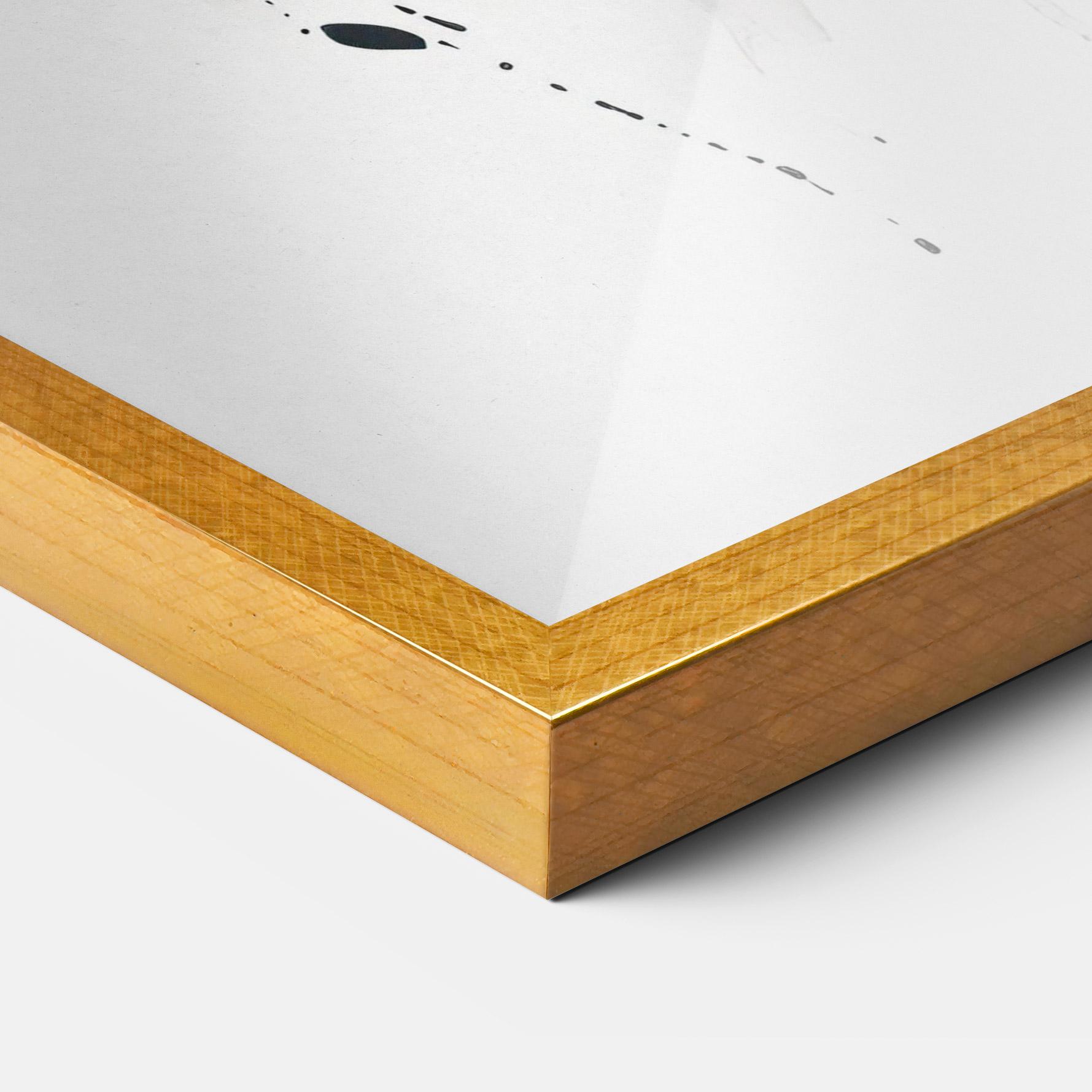 Gerahmte Poster Black Ink Woman mockup 3