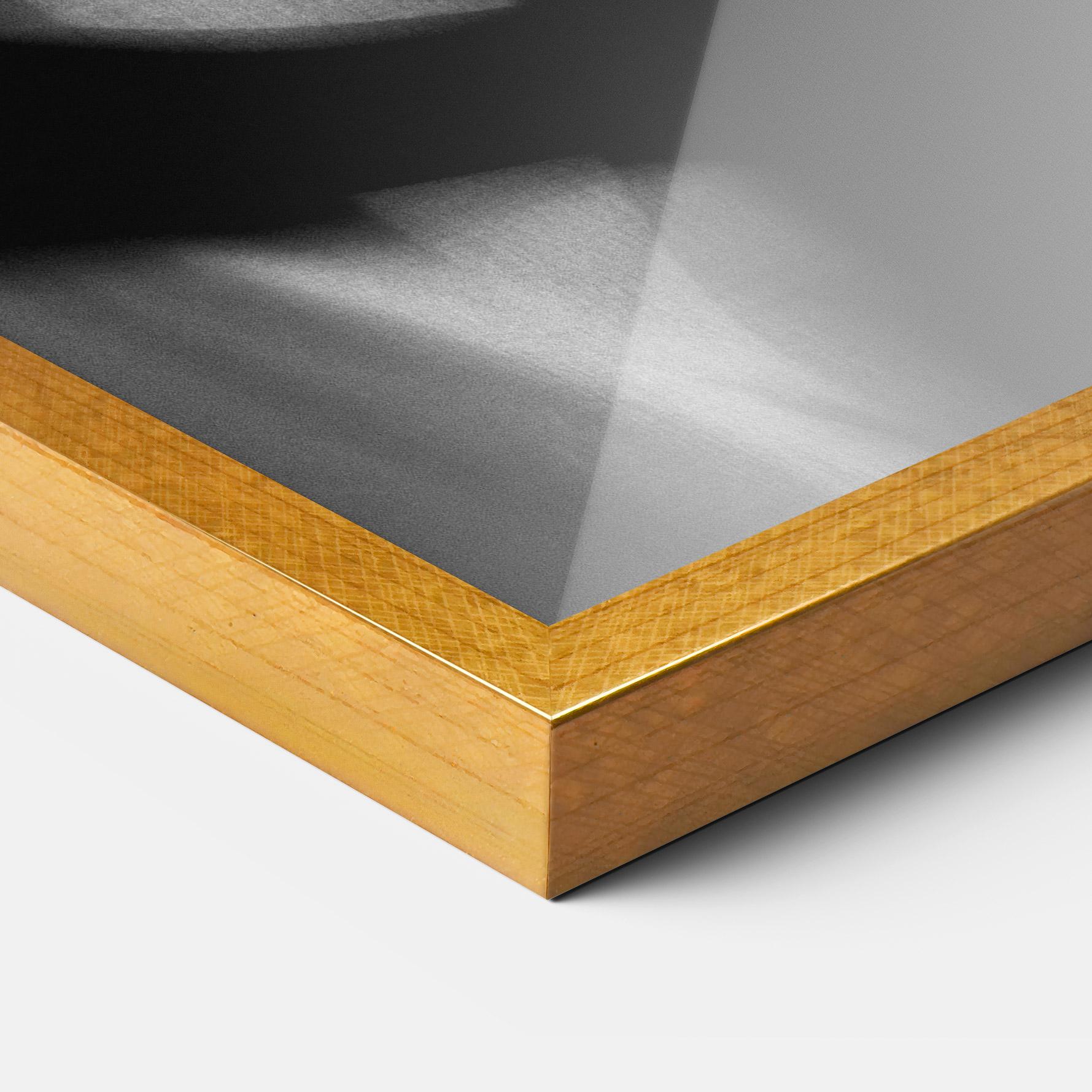 Gerahmte Poster Blurred Girl mockup 3