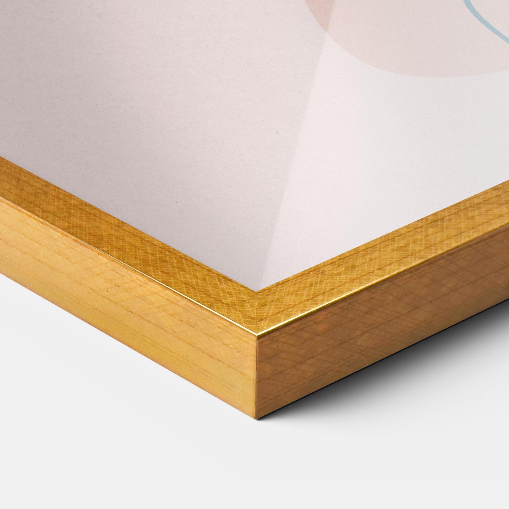 Gerahmte Poster Body Line Leaf mockup 3