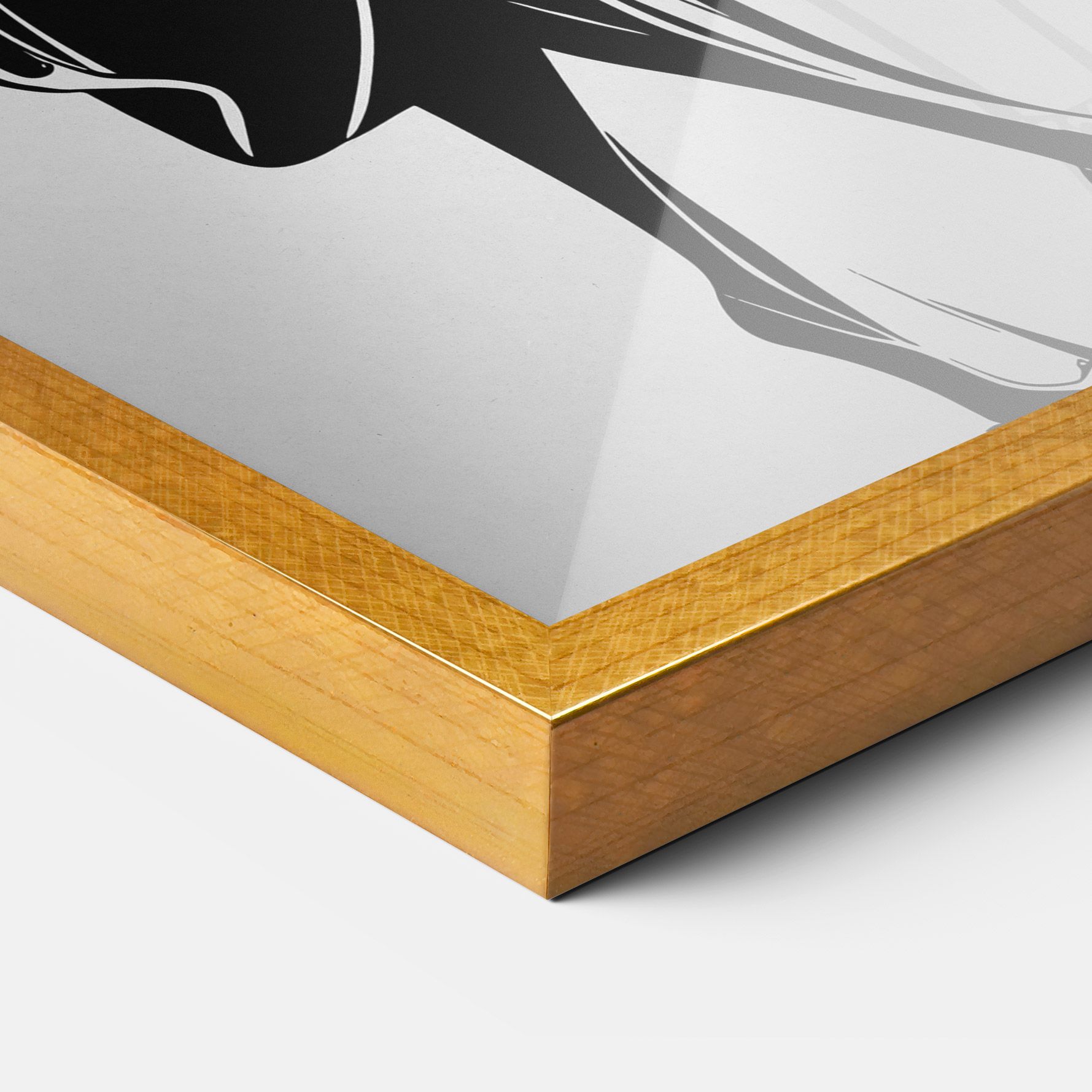 Lady Shilouette mockup 3