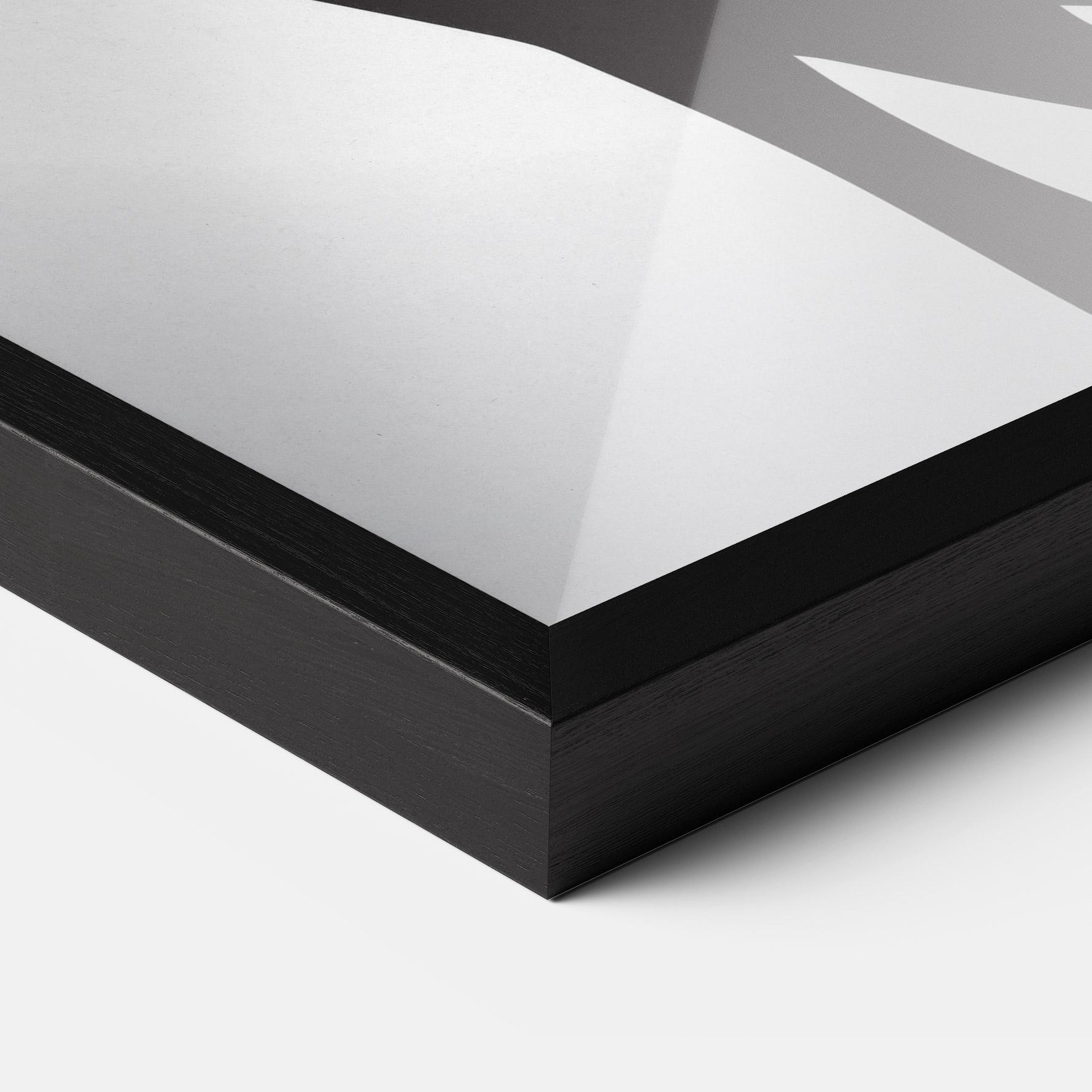 Gerahmte Poster Dance Shilouette mockup 3