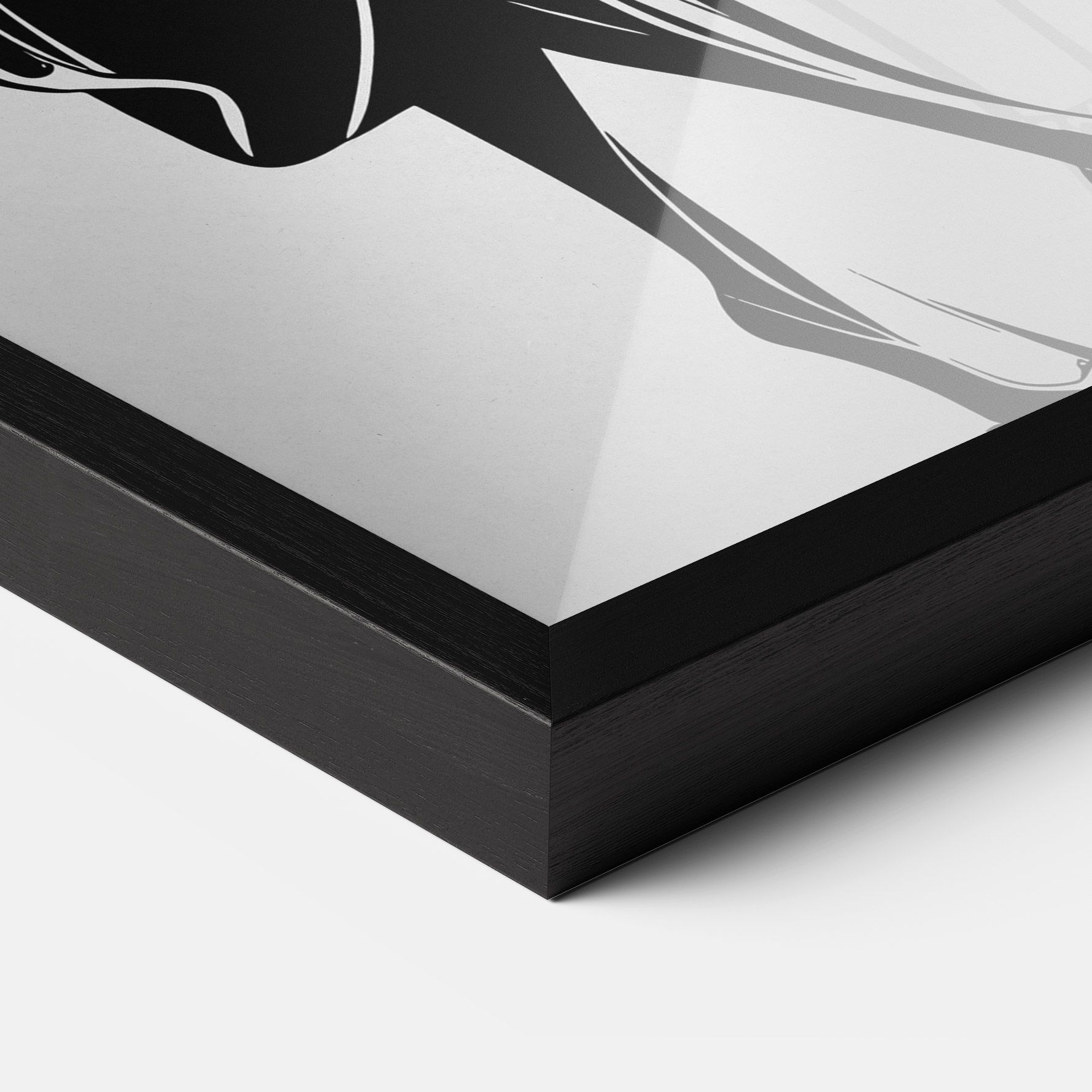 Lady Shilouette mockup 3