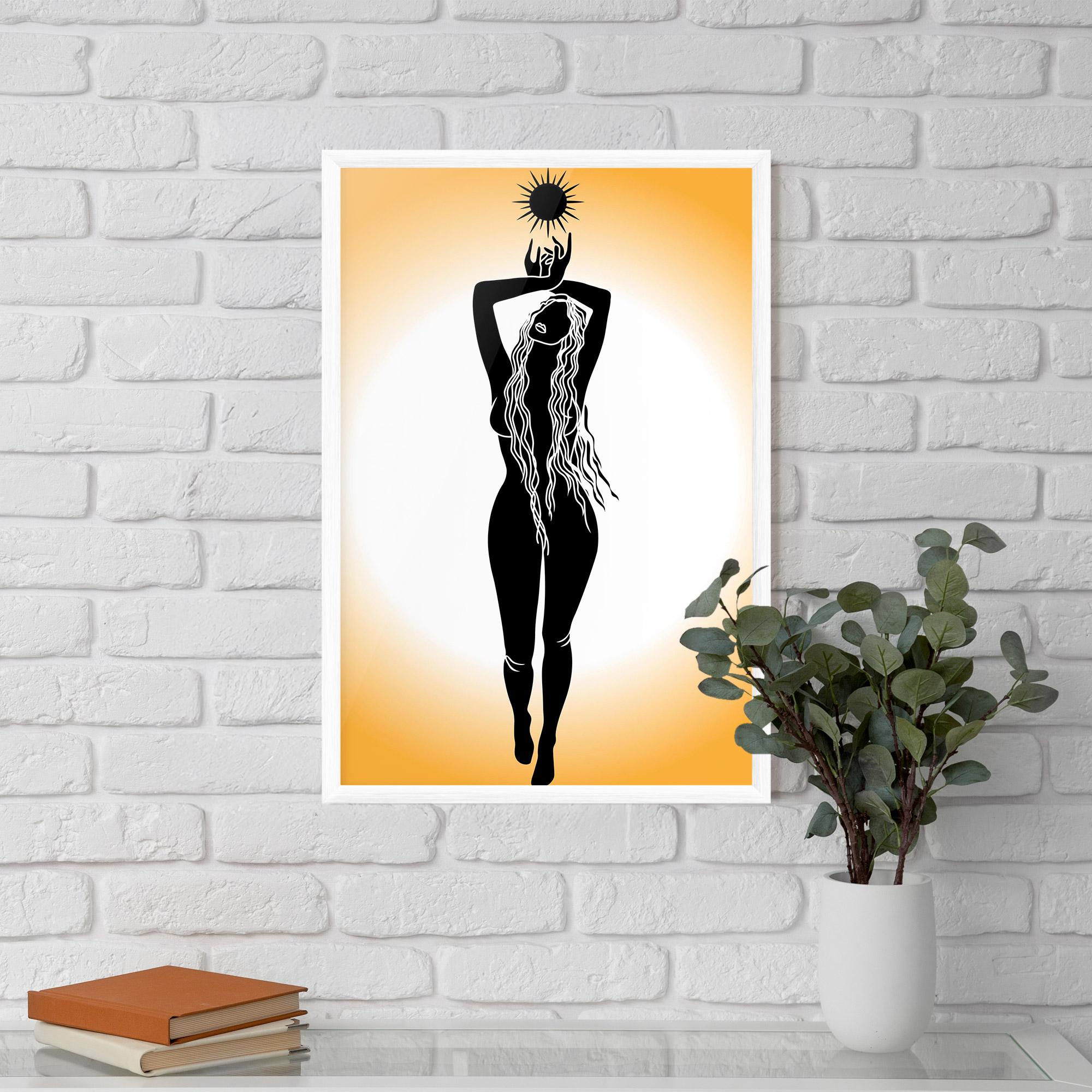 Gerahmte Poster Mistic Woman mockup 5