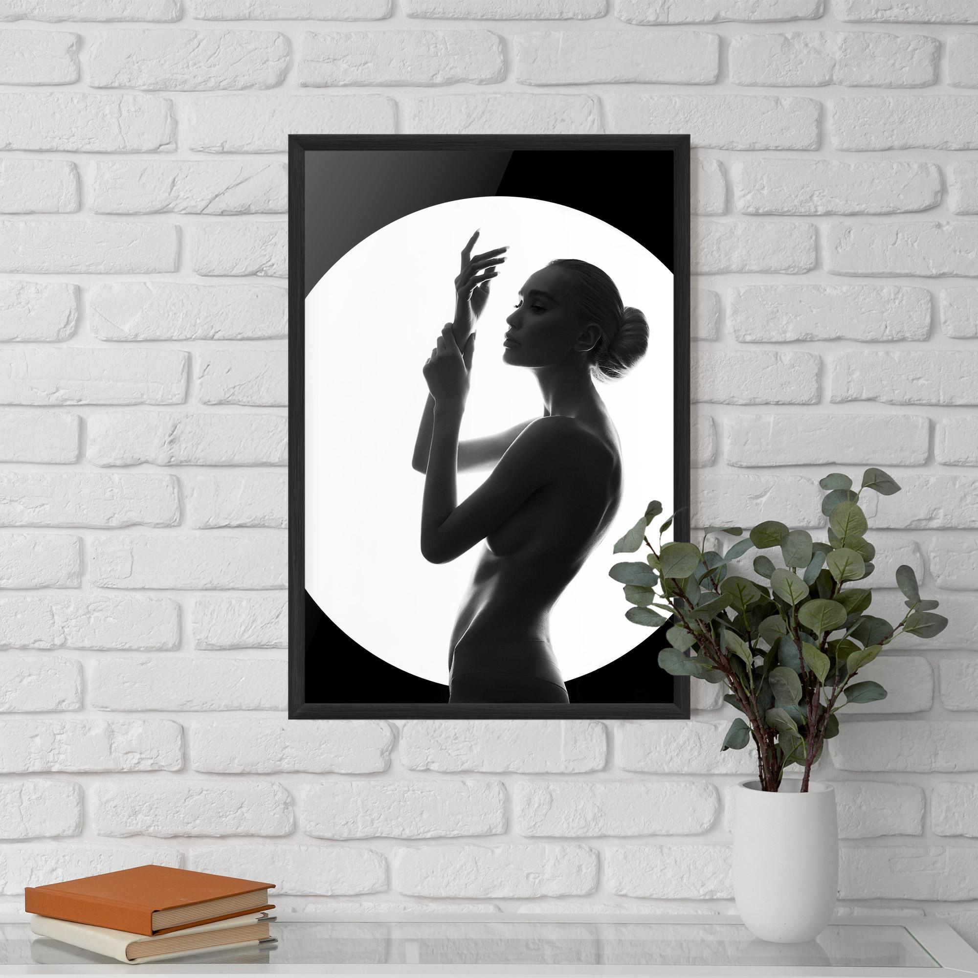 Gerahmte Poster Body Figure mockup 5