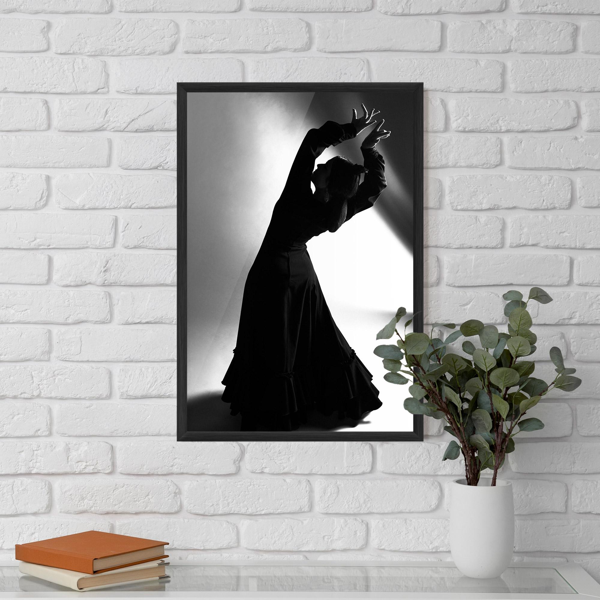 Gerahmte Poster Full Shot Dancer mockup 5