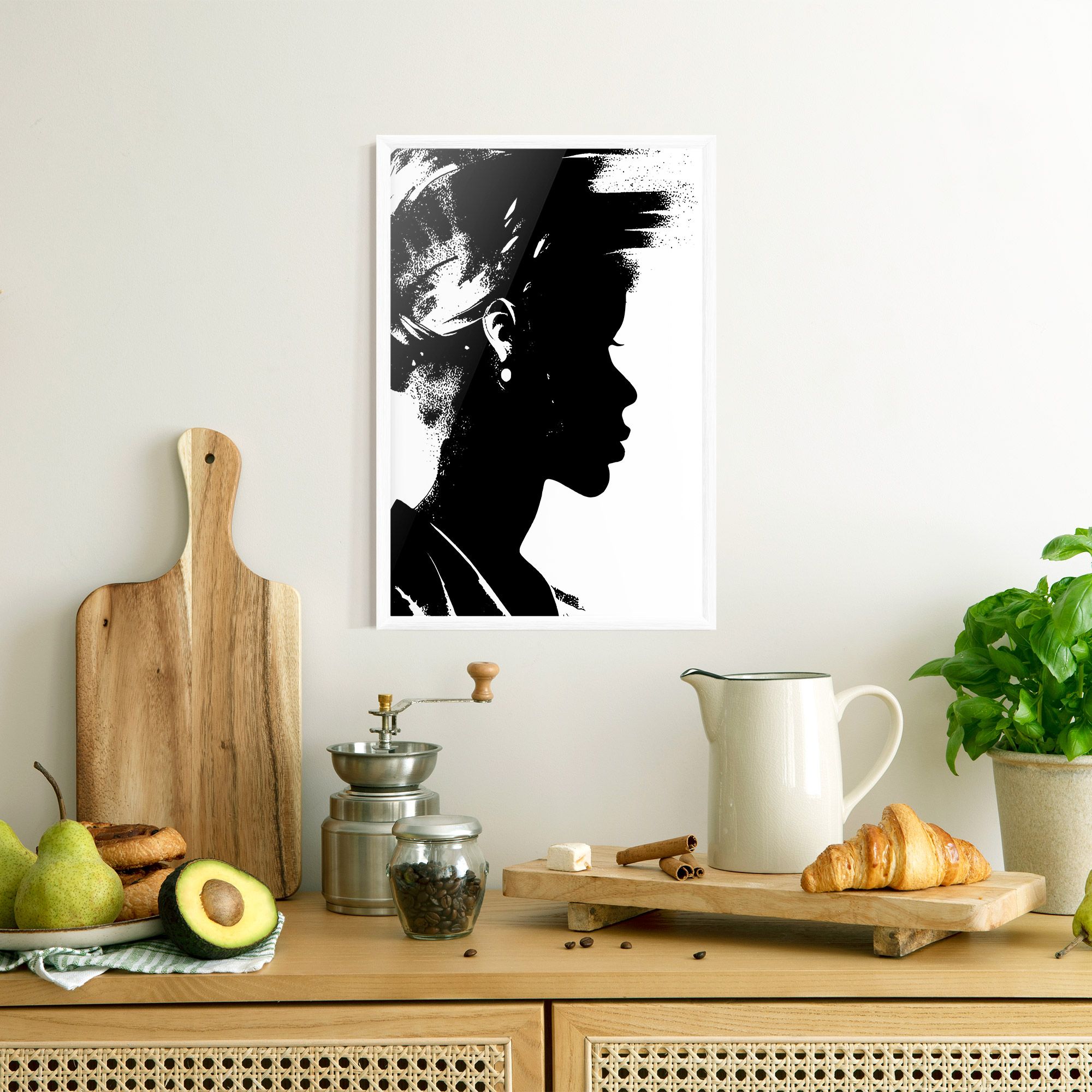 Black Silhouette mockup 8