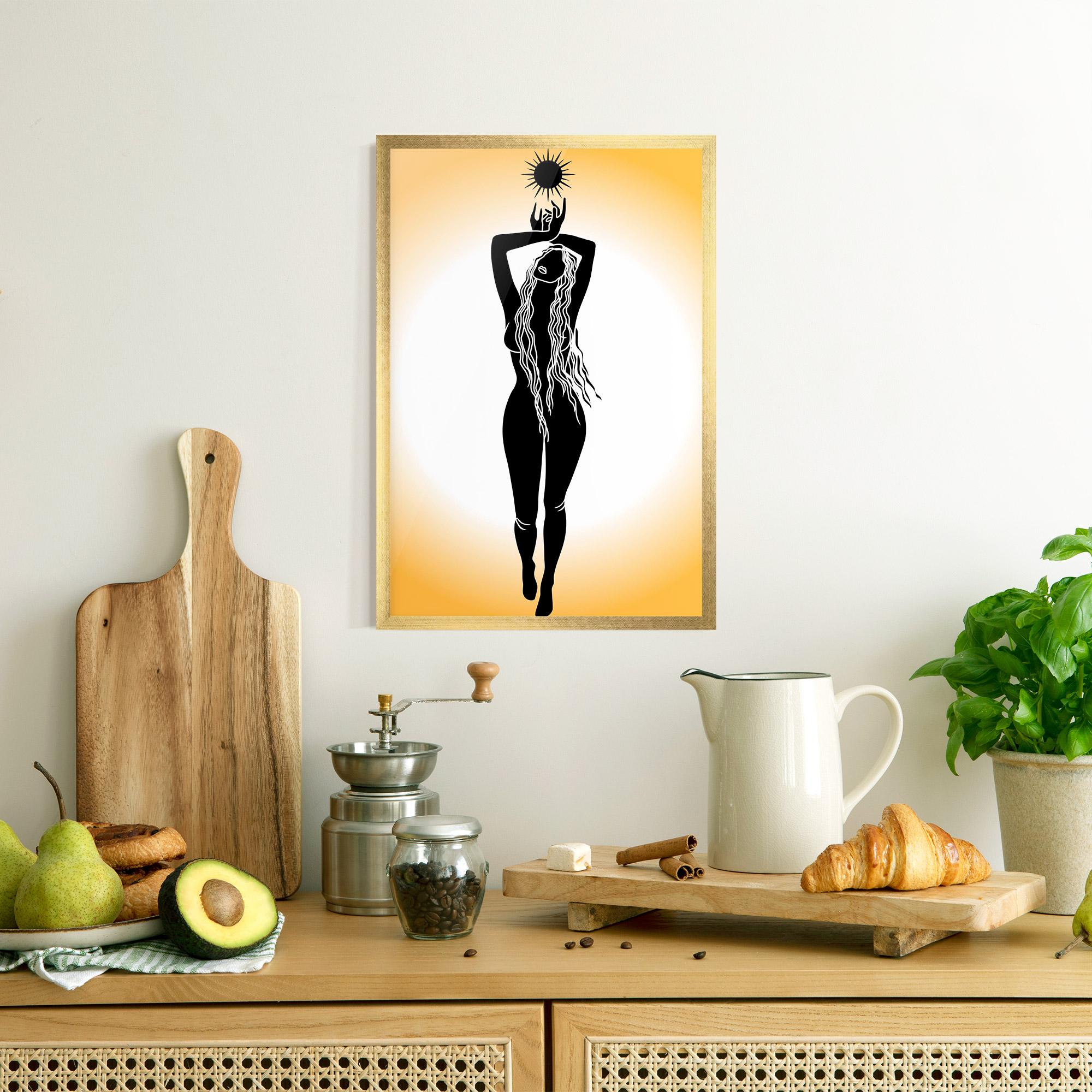Gerahmte Poster Mistic Woman mockup 8
