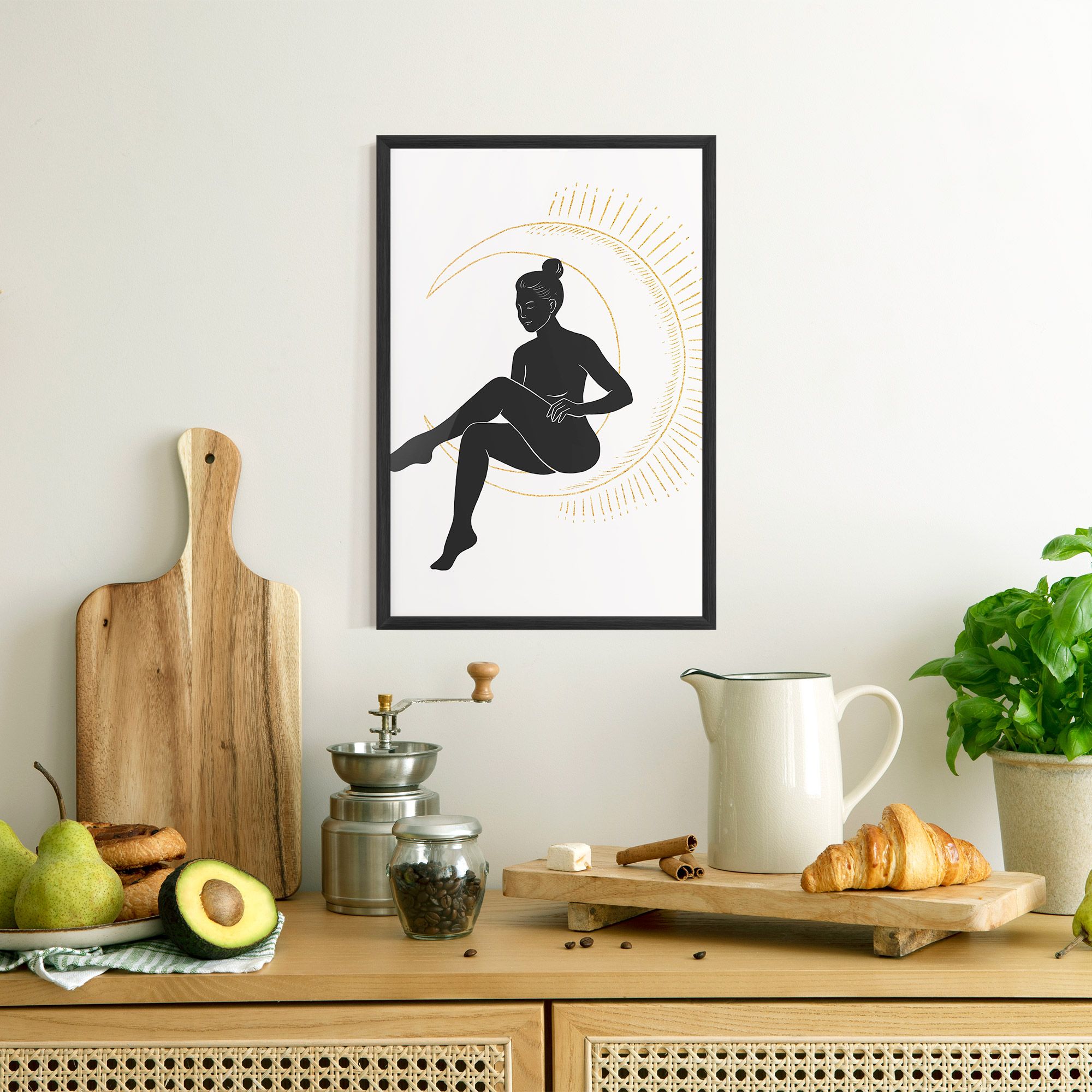 Sitting On The Moon mockup 8