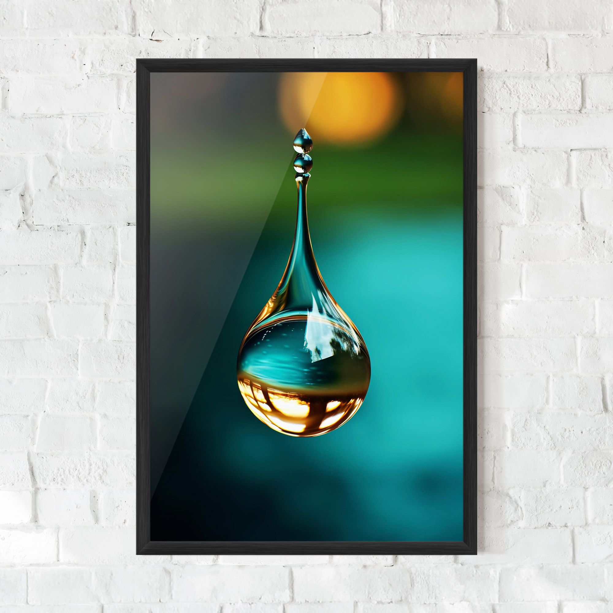 Big Green Drop mockup 0