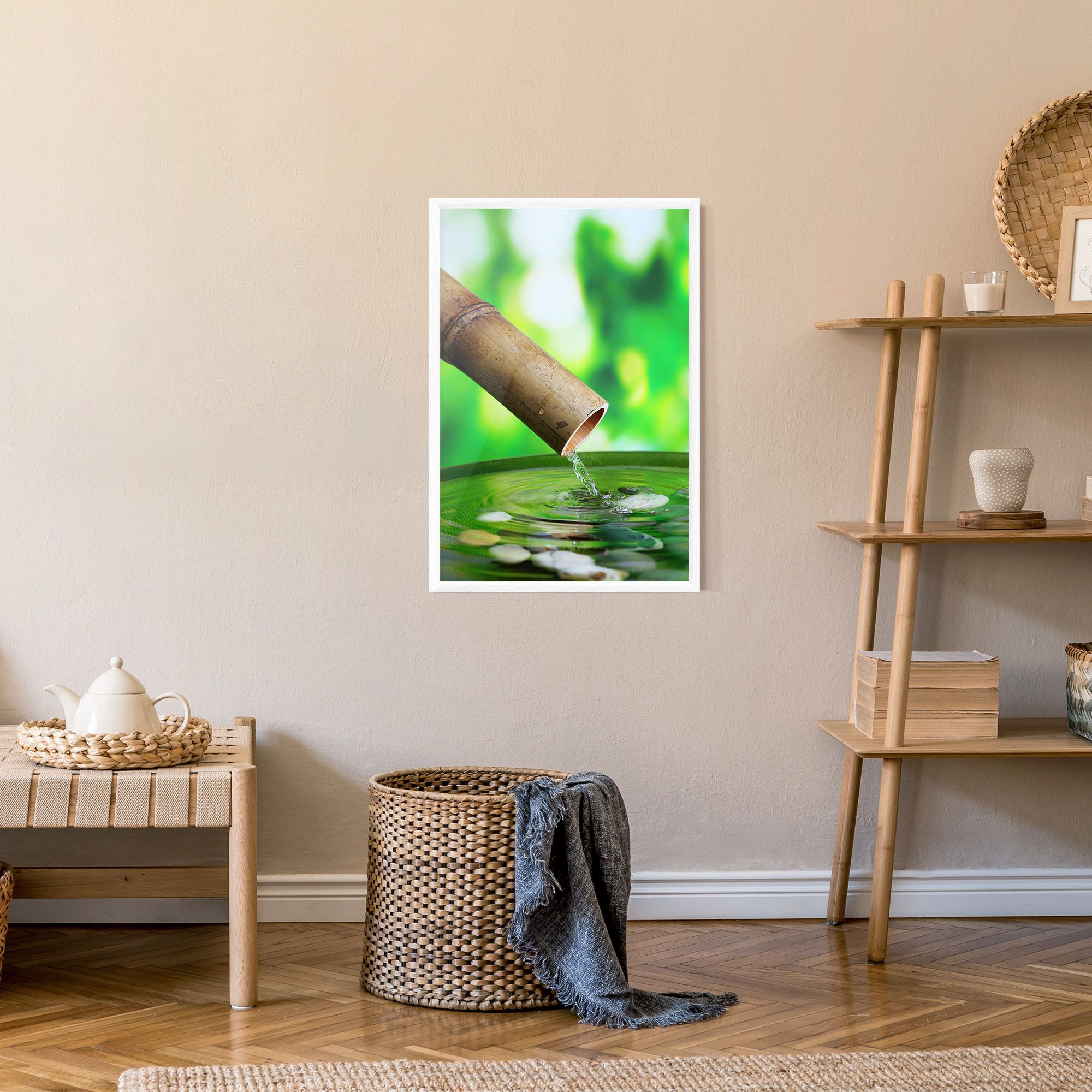 Bamboo Fountain mockup 9
