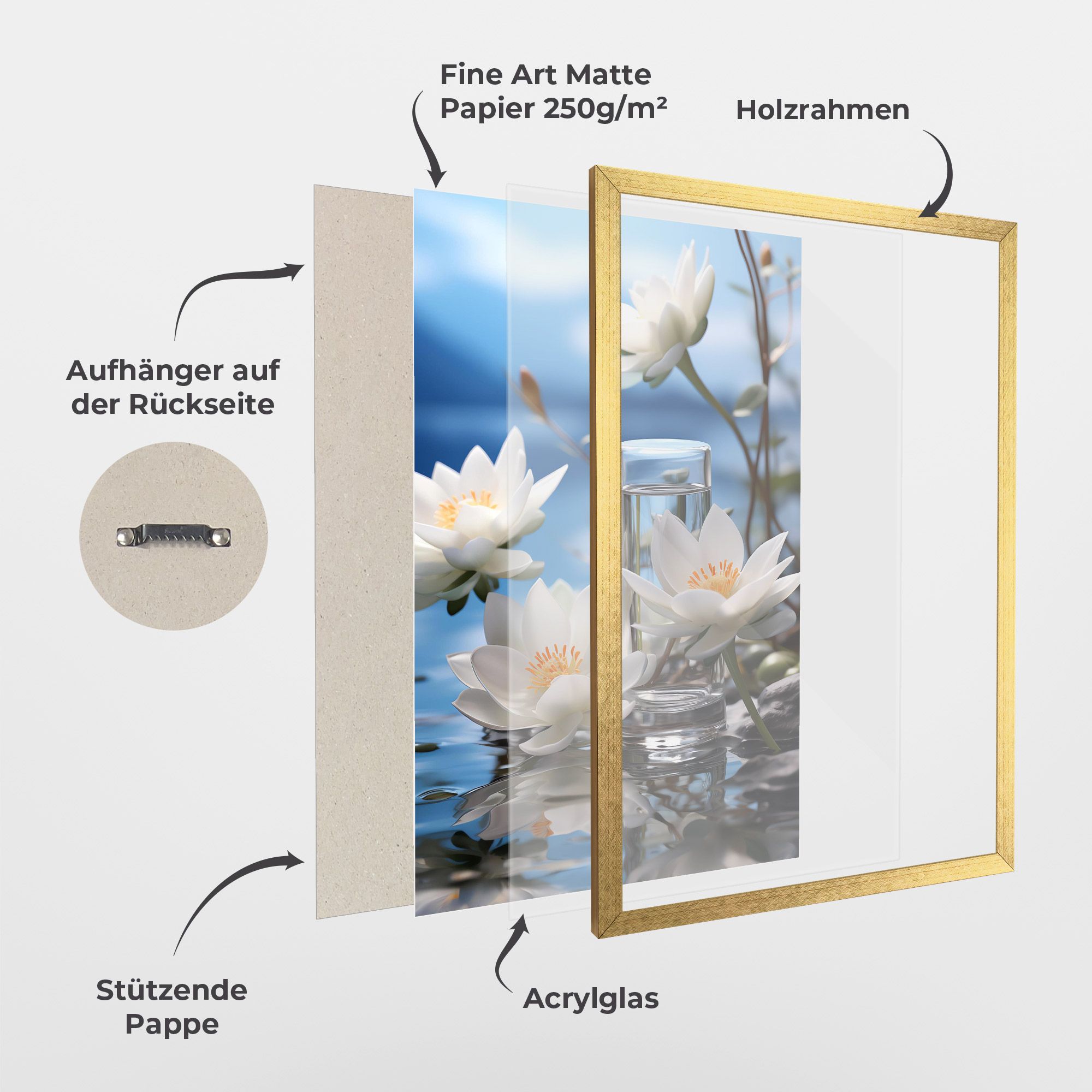 Flower Water Glass mockup 1