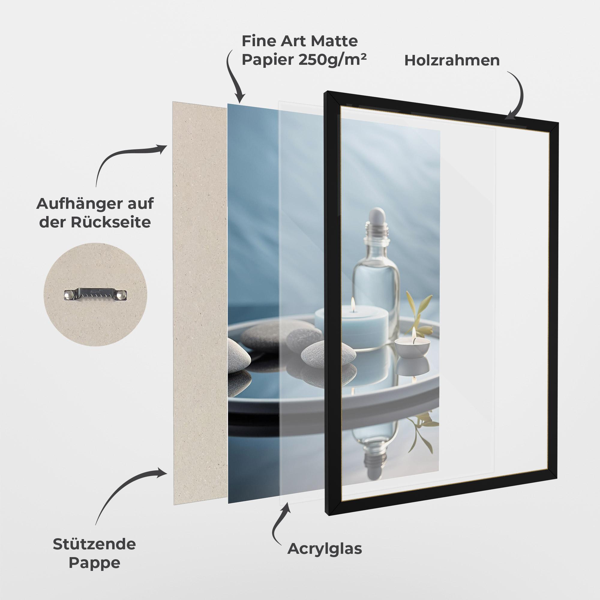 Gerahmte Poster Beauty Treatment mockup 1