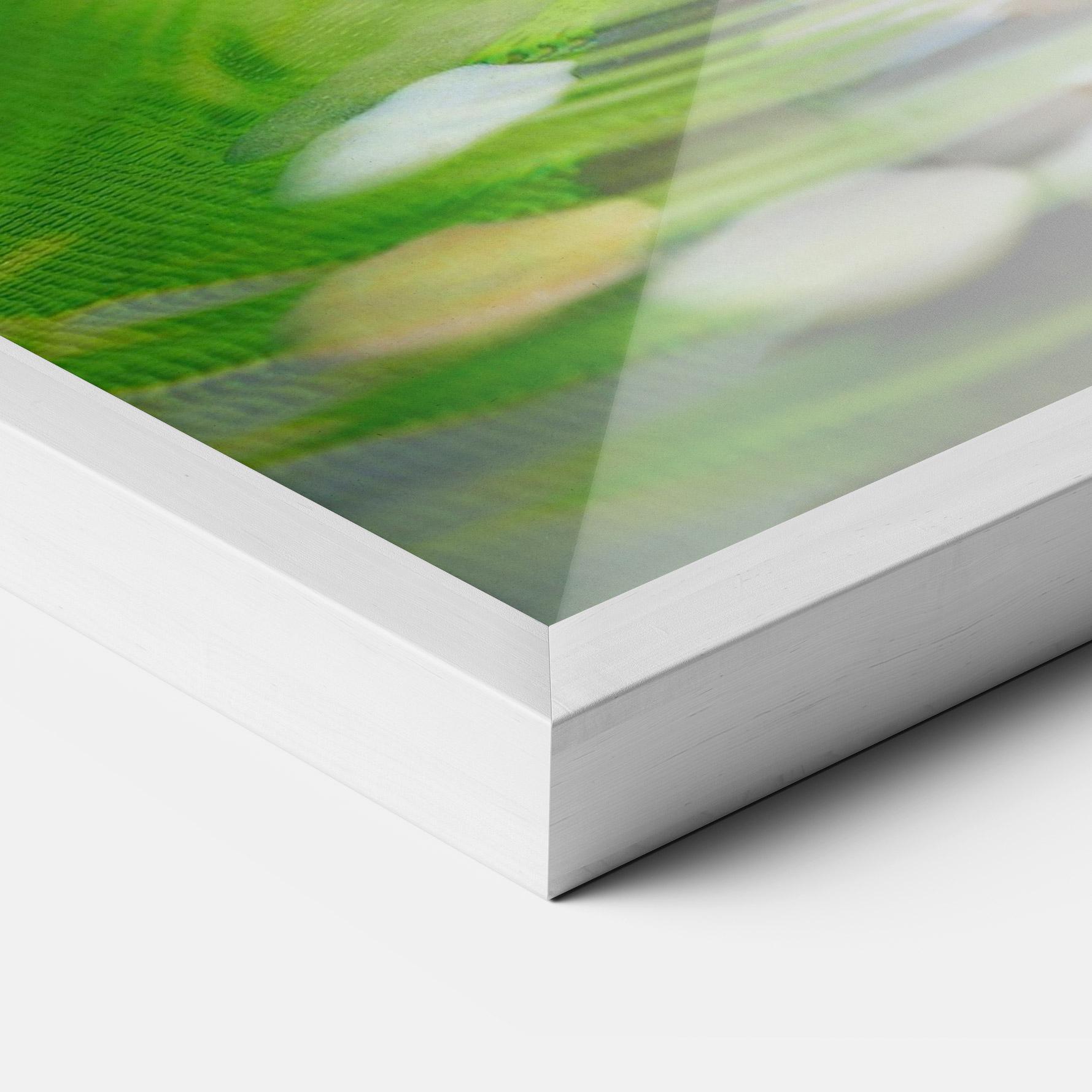 Gerahmte Poster Bamboo Fountain mockup 3