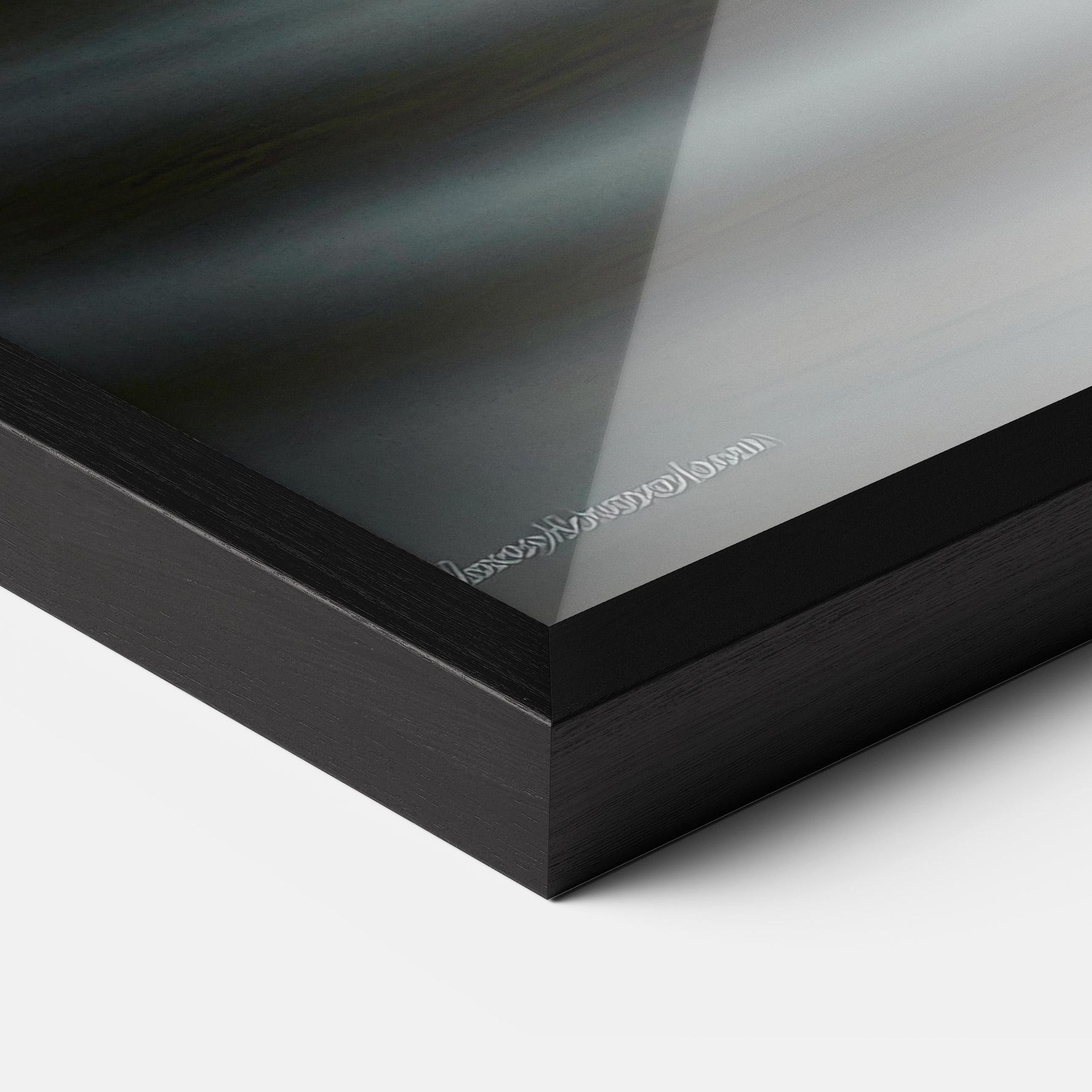 Gerahmte Poster Beautiful Water Drop mockup 3