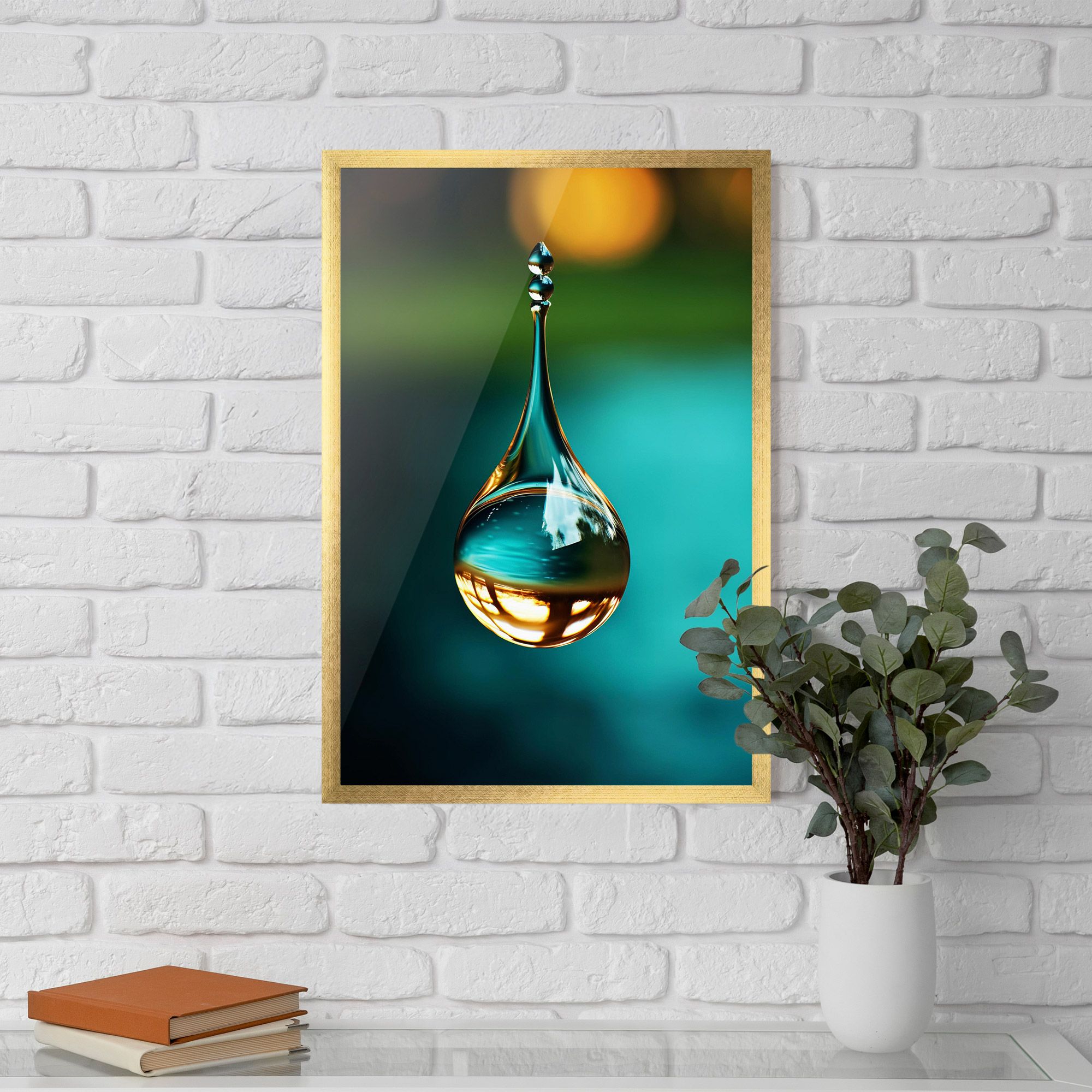 Big Green Drop mockup 5