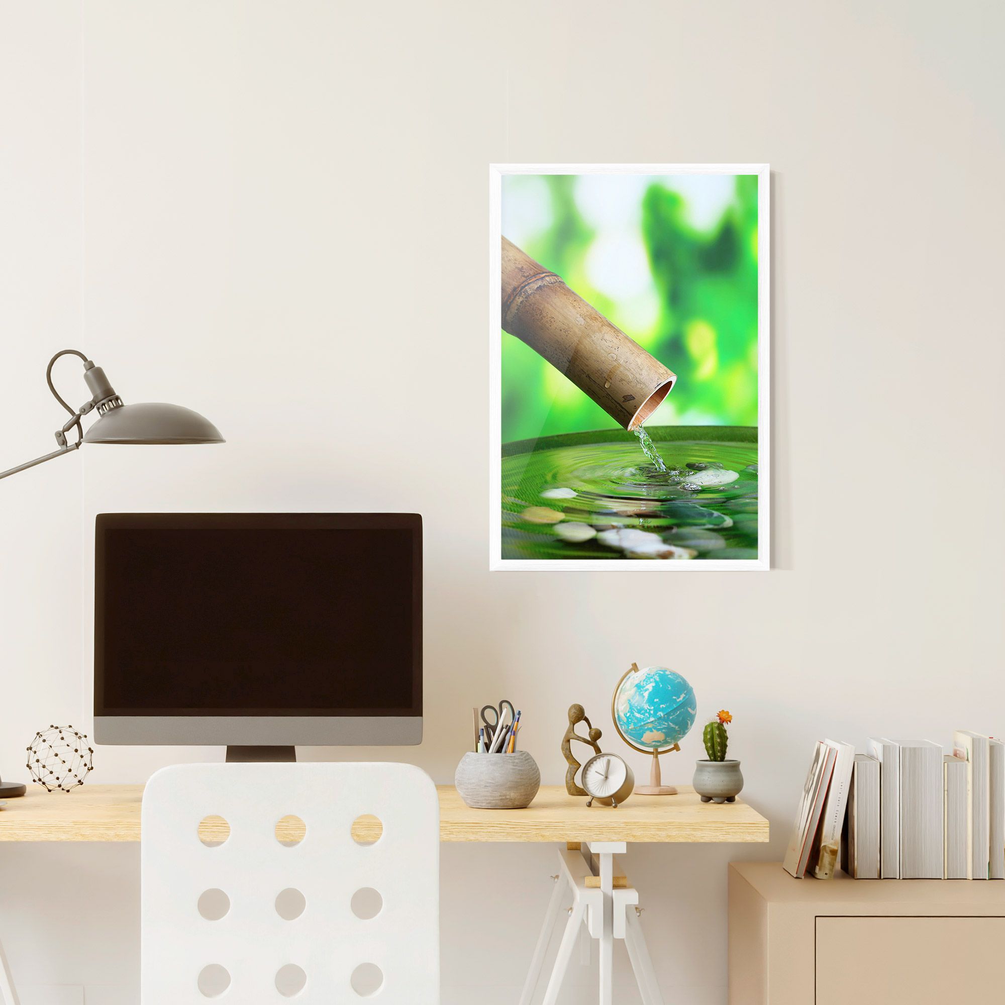 Bamboo Fountain mockup 6