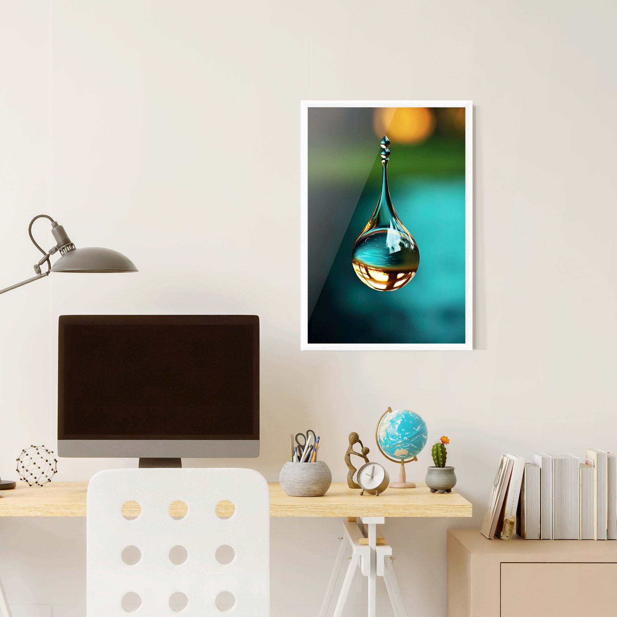 Big Green Drop mockup 6