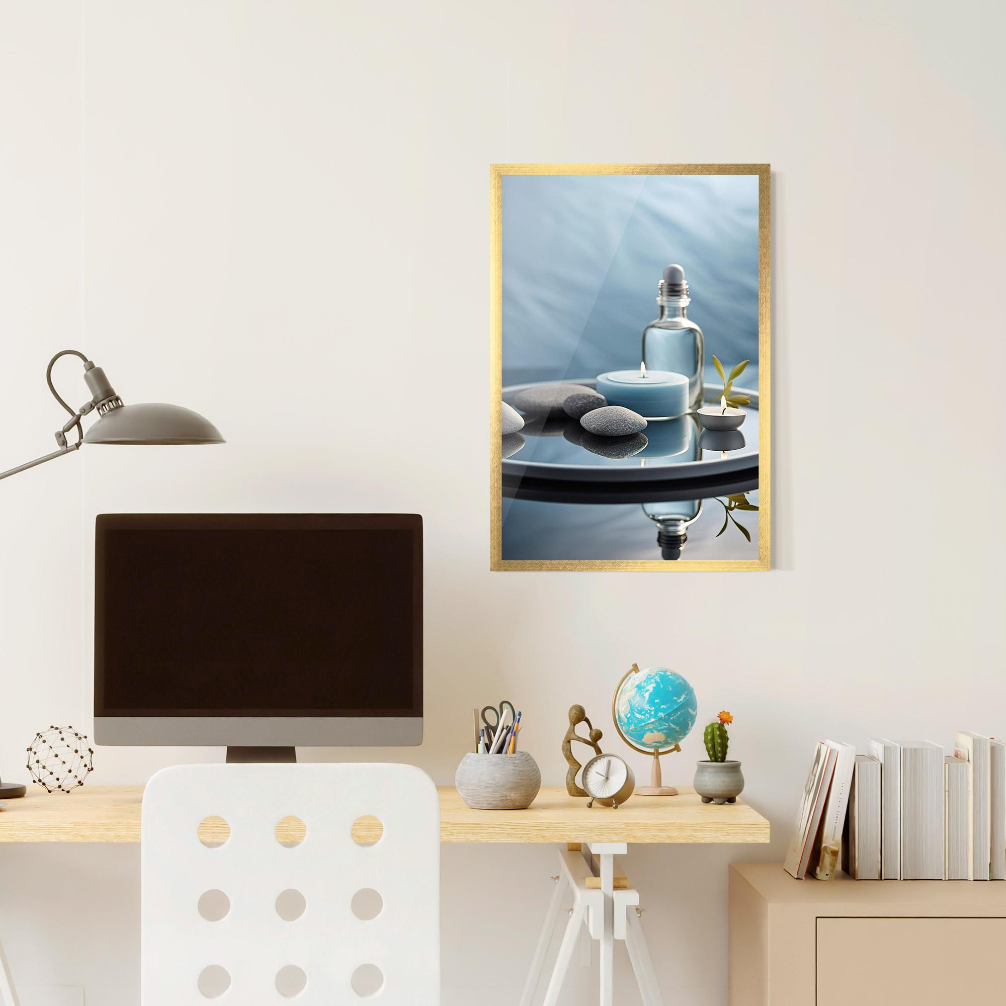 Gerahmte Poster Beauty Treatment mockup 6