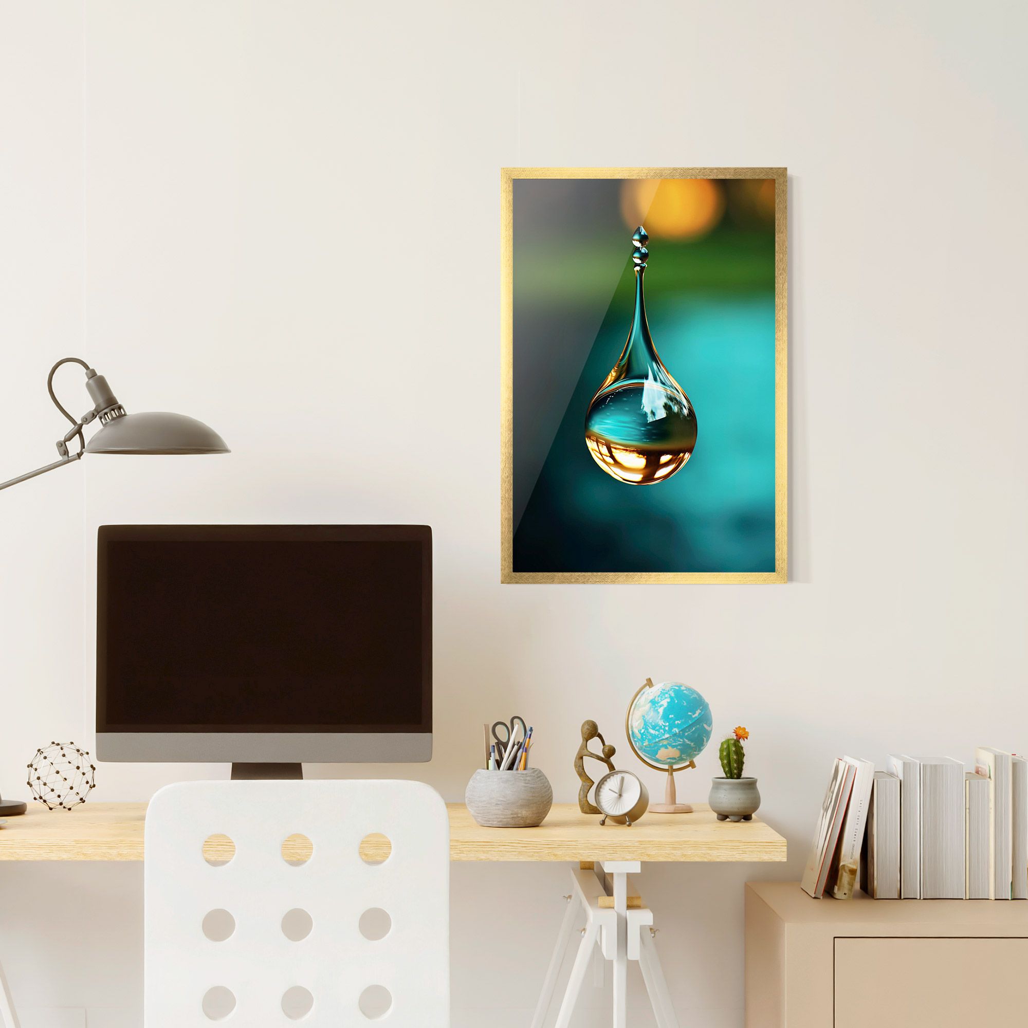 Big Green Drop mockup 6