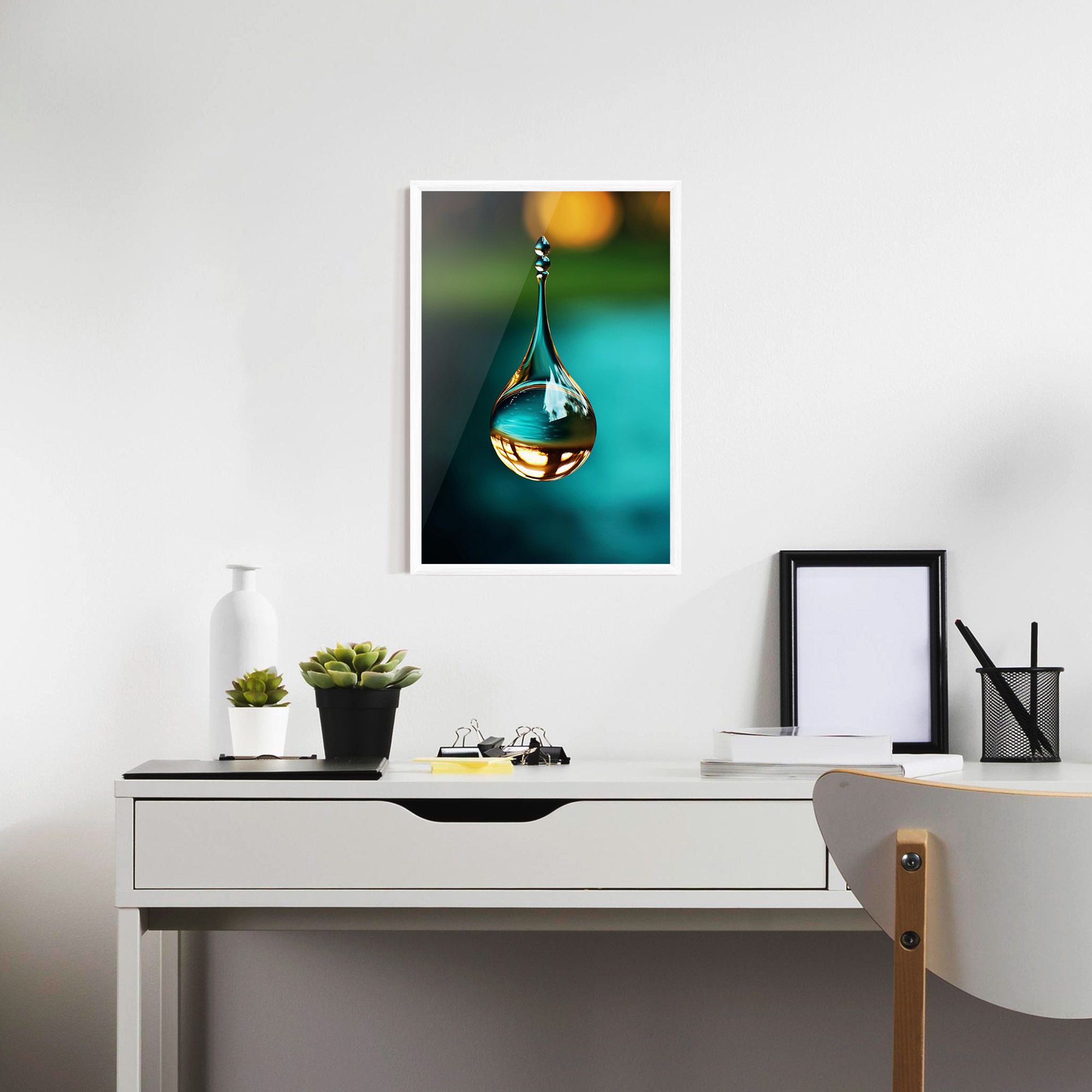 Big Green Drop mockup 7