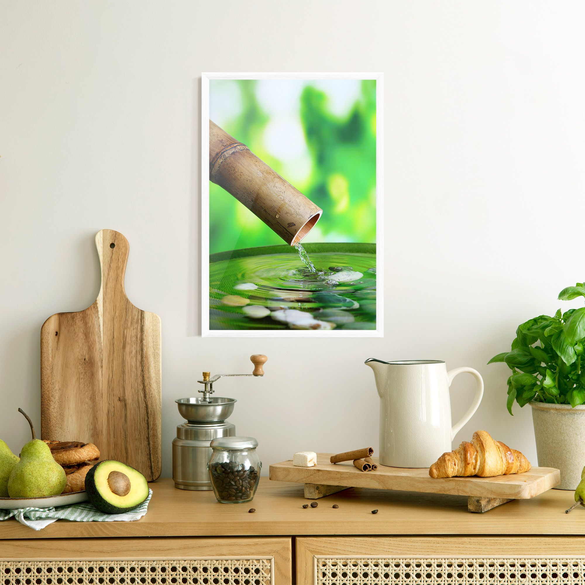 Bamboo Fountain mockup 8