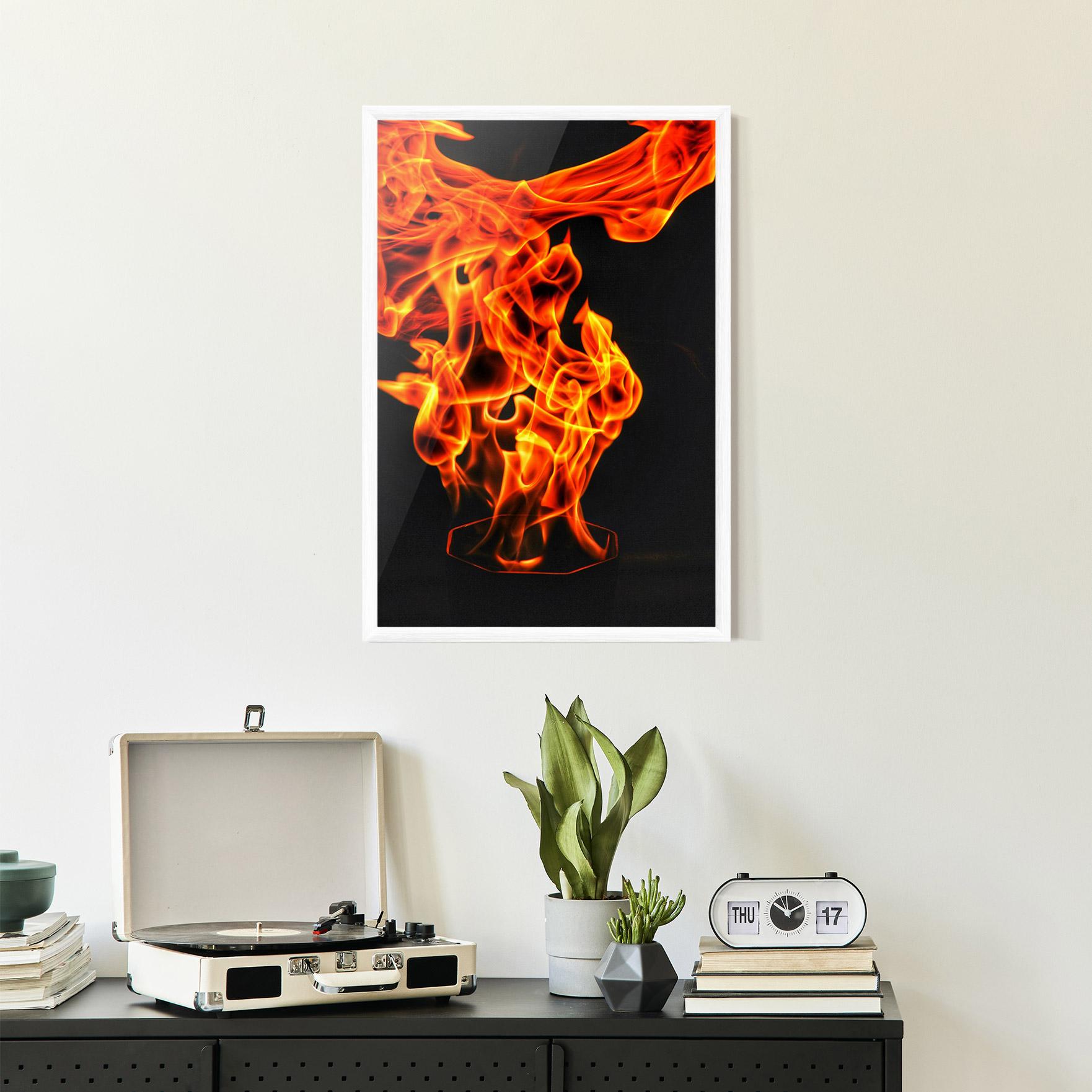 Gerahmte Poster Phoenix Heat Dance mockup 2