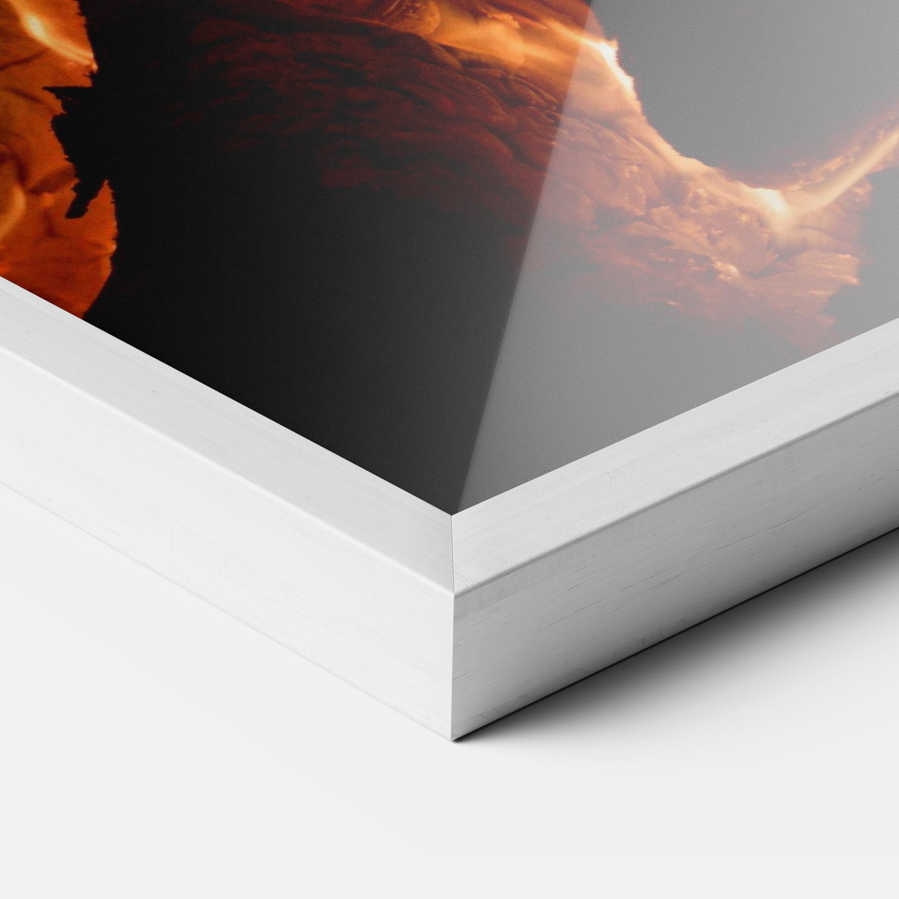 Gerahmte Poster Eternal Flame mockup 3