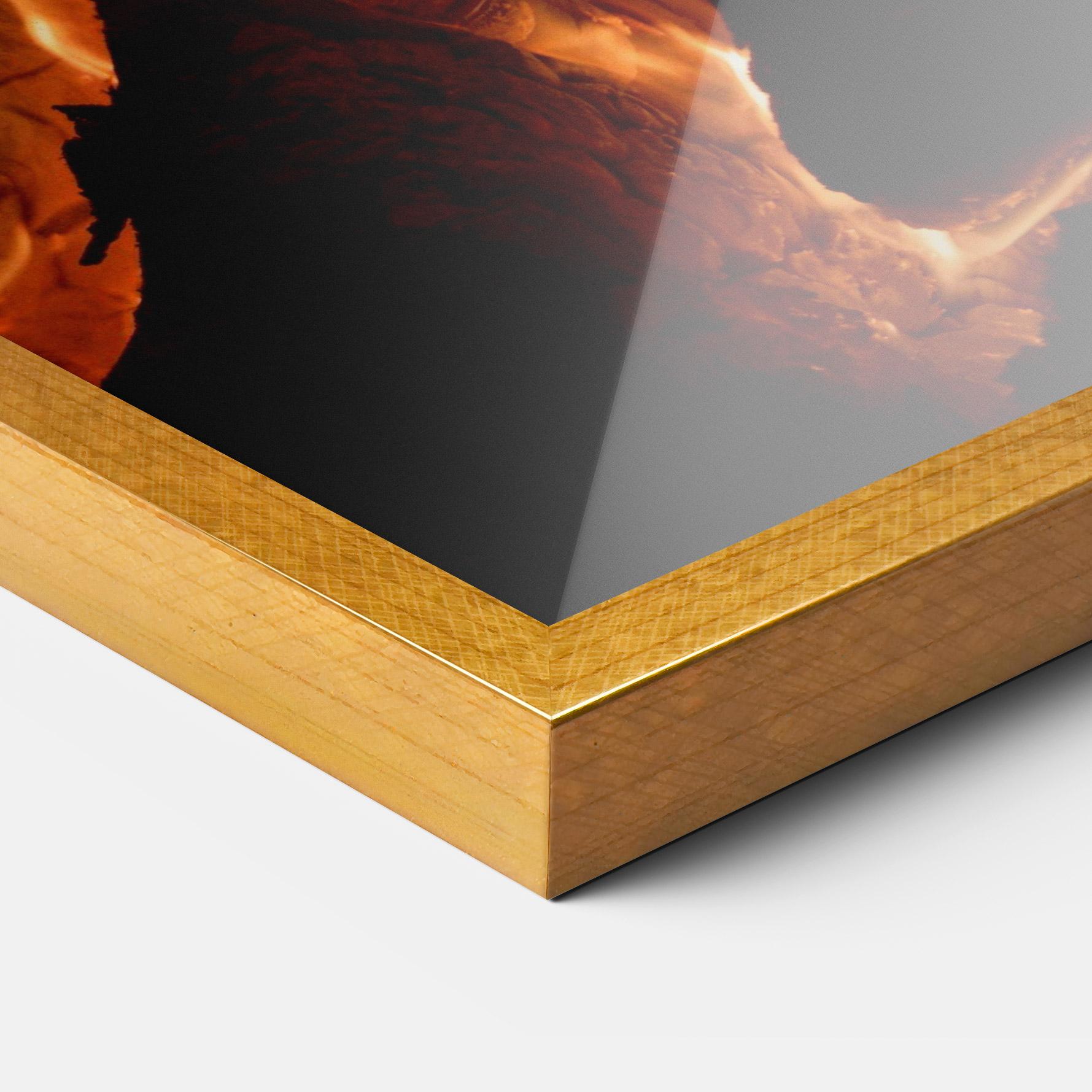 Gerahmte Poster Eternal Flame mockup 3