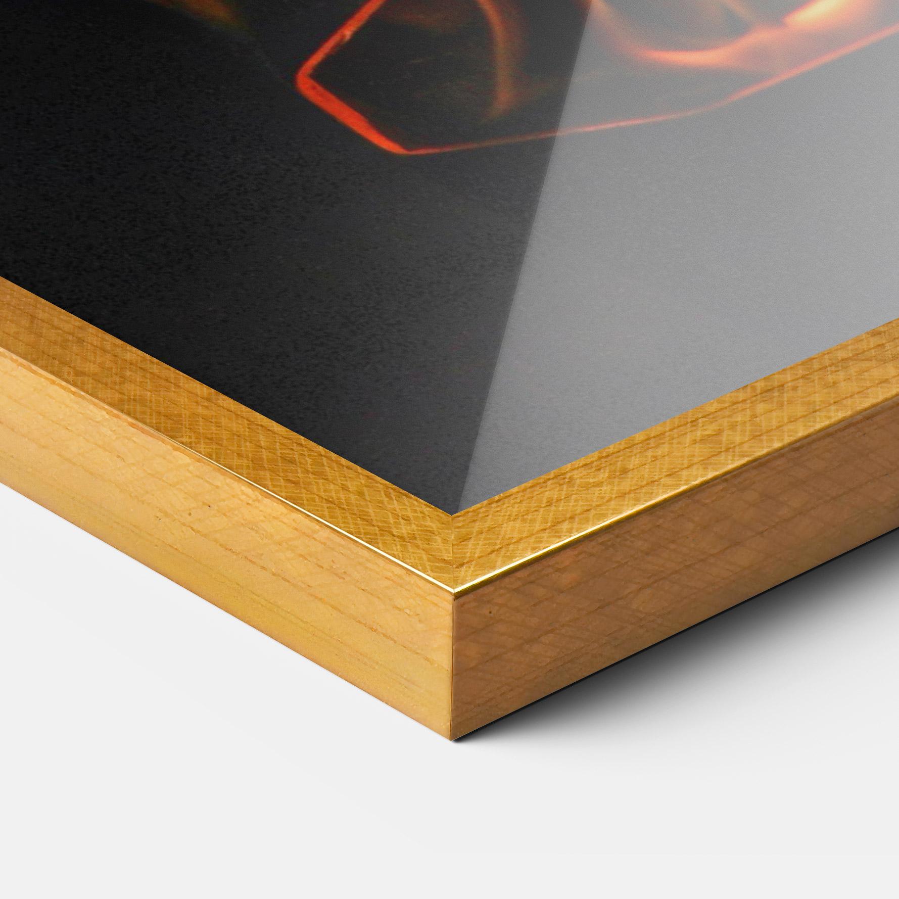 Gerahmte Poster Phoenix Heat Dance mockup 3