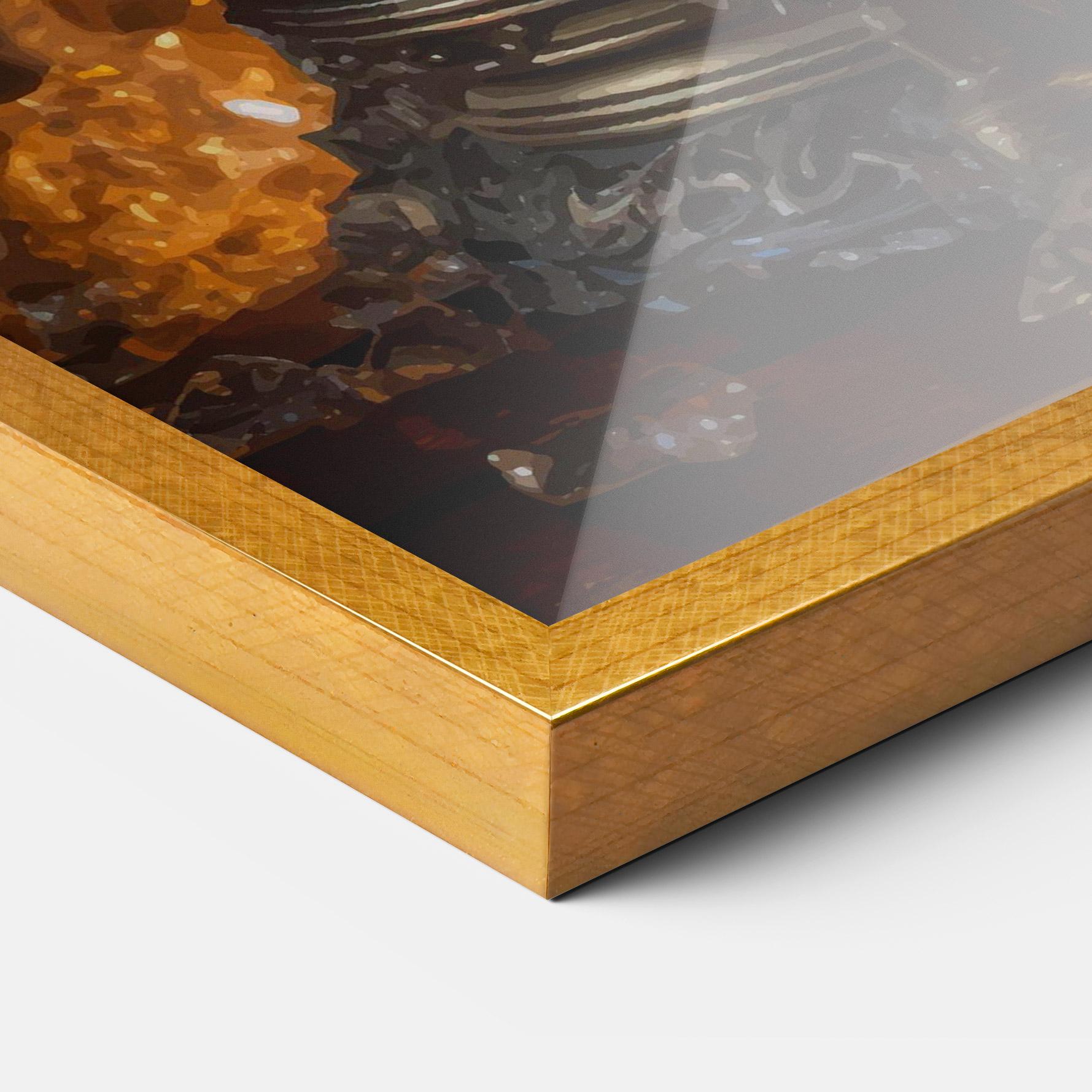 Gerahmte Poster Special Candle mockup 3