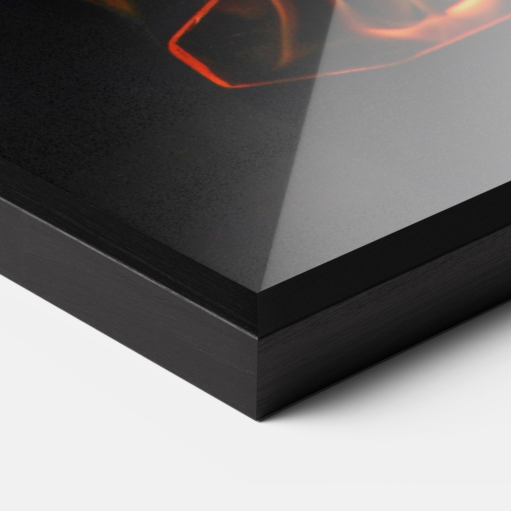 Gerahmte Poster Phoenix Heat Dance mockup 3