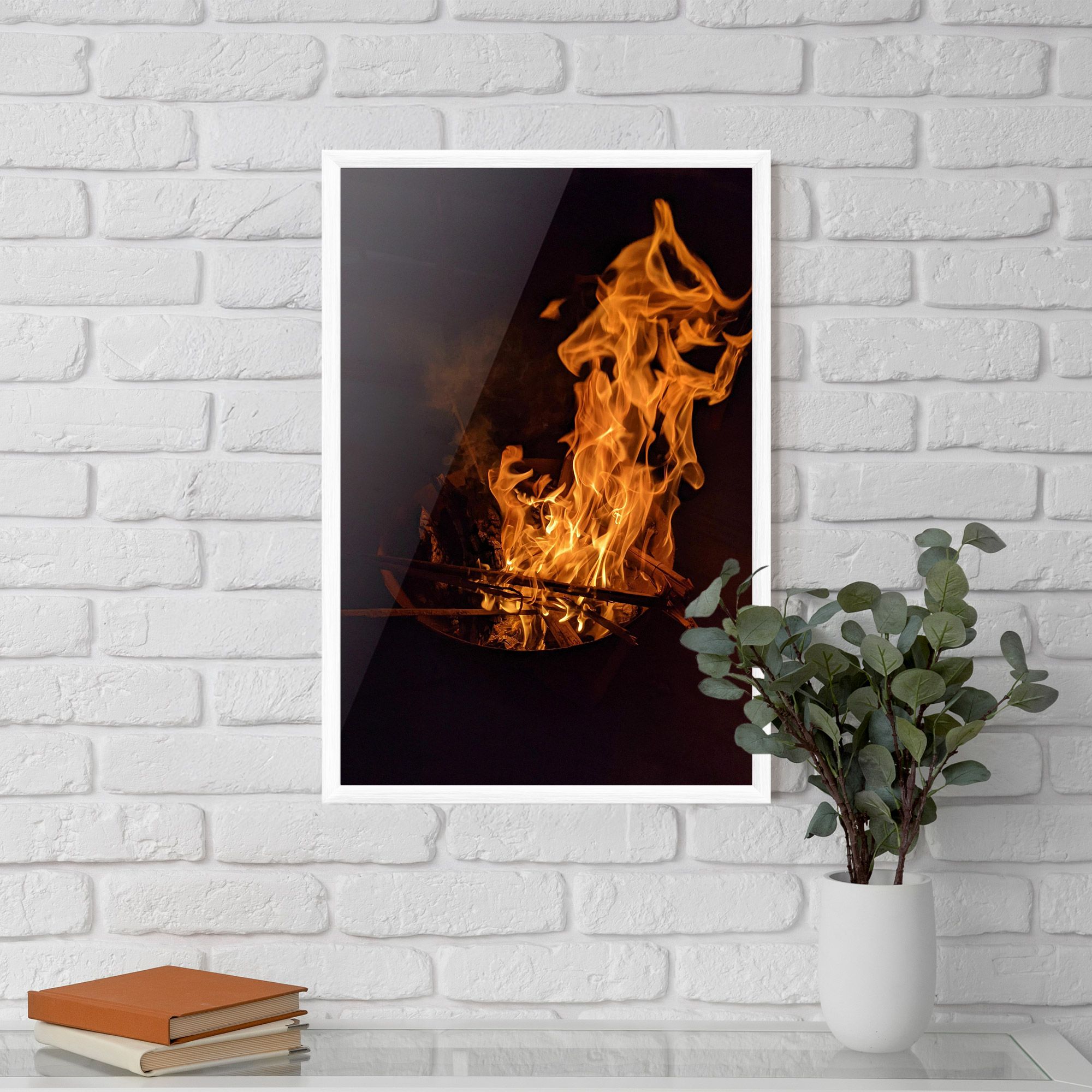 Fire Smoke mockup 5