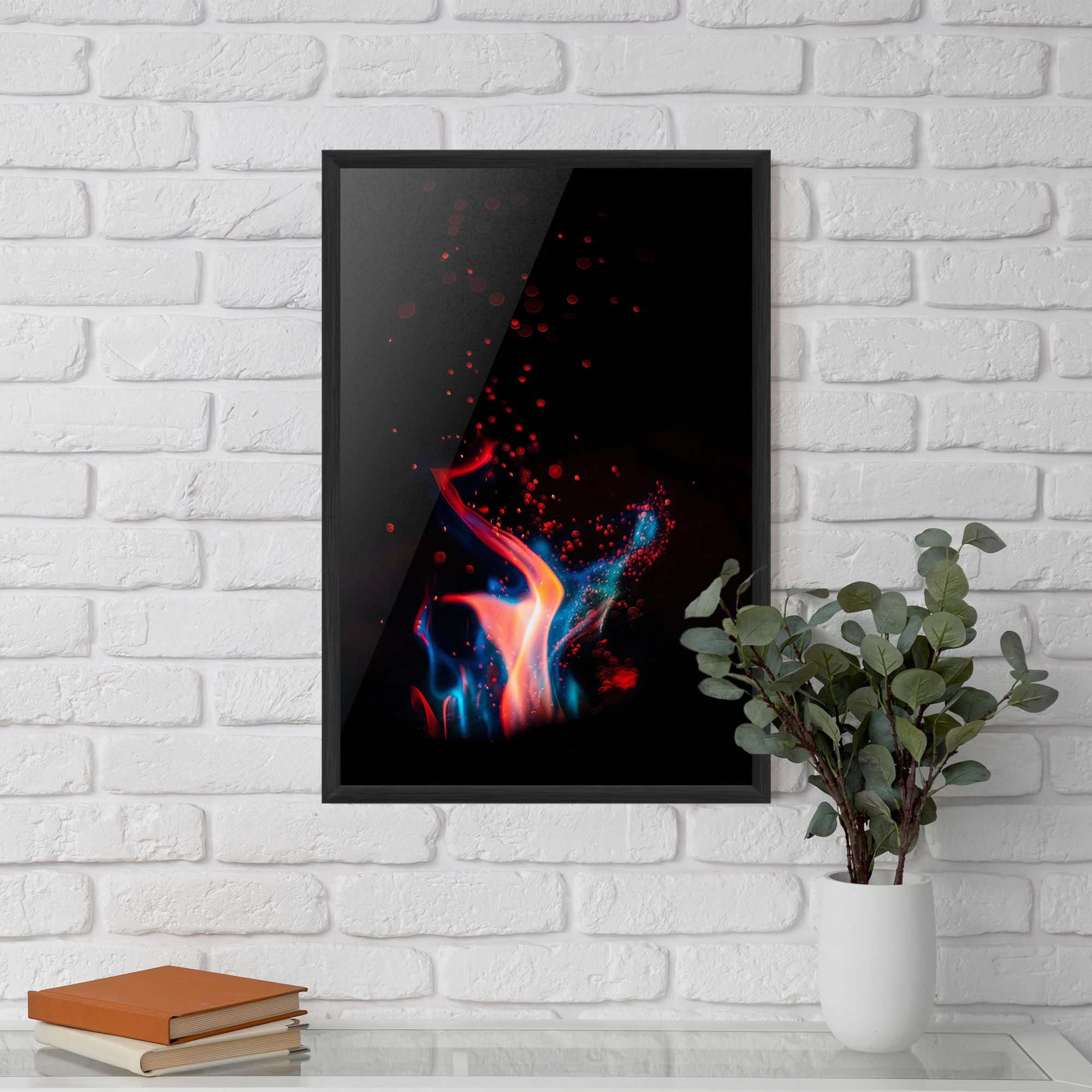 Blue Pink Fire mockup 5