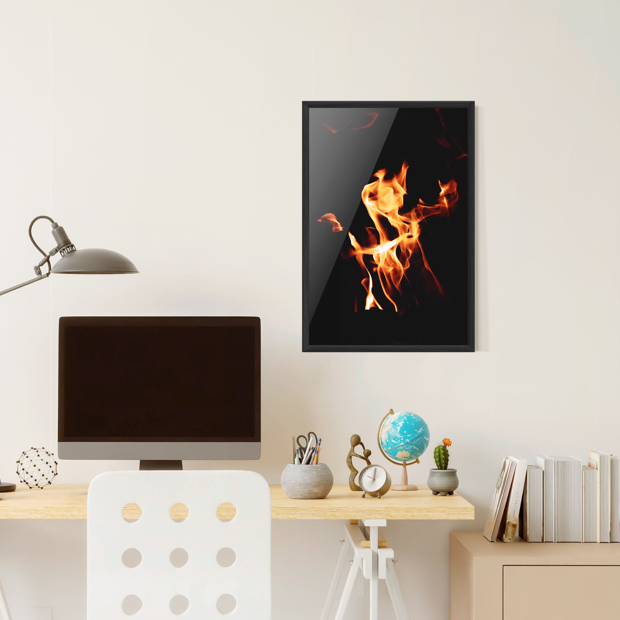On Fire mockup 6