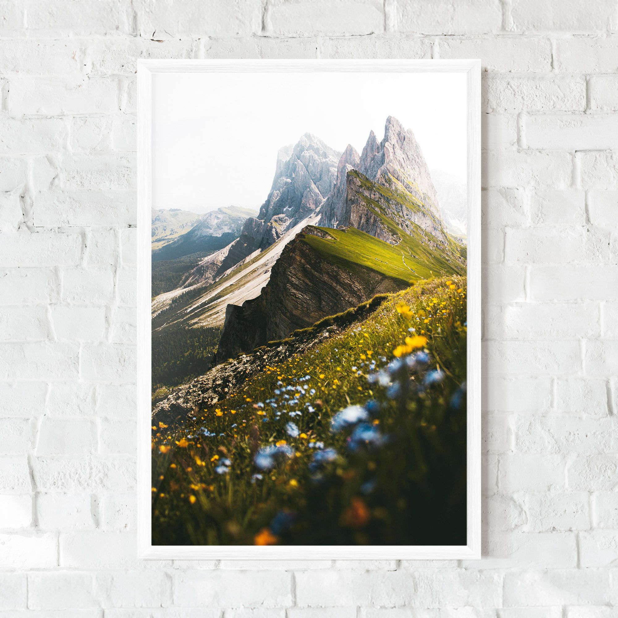 Foggy Mountain View mockup 0