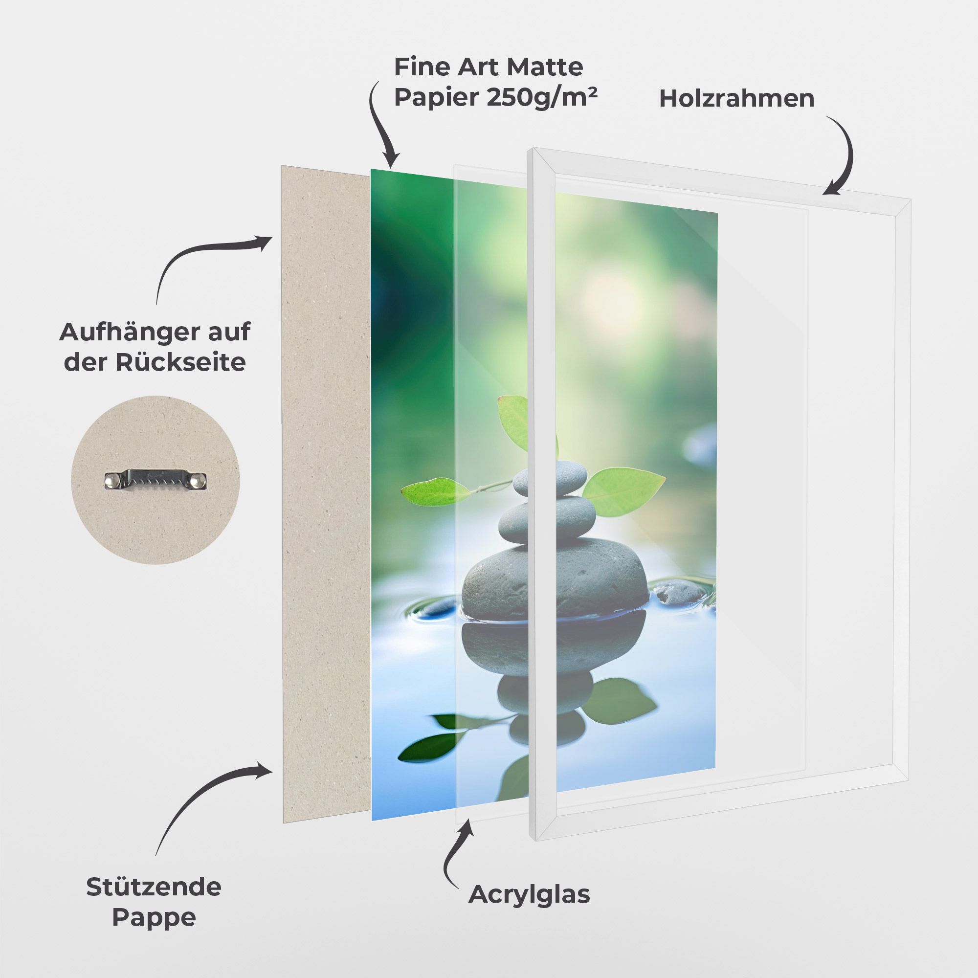 Stones Green Leaves mockup 1