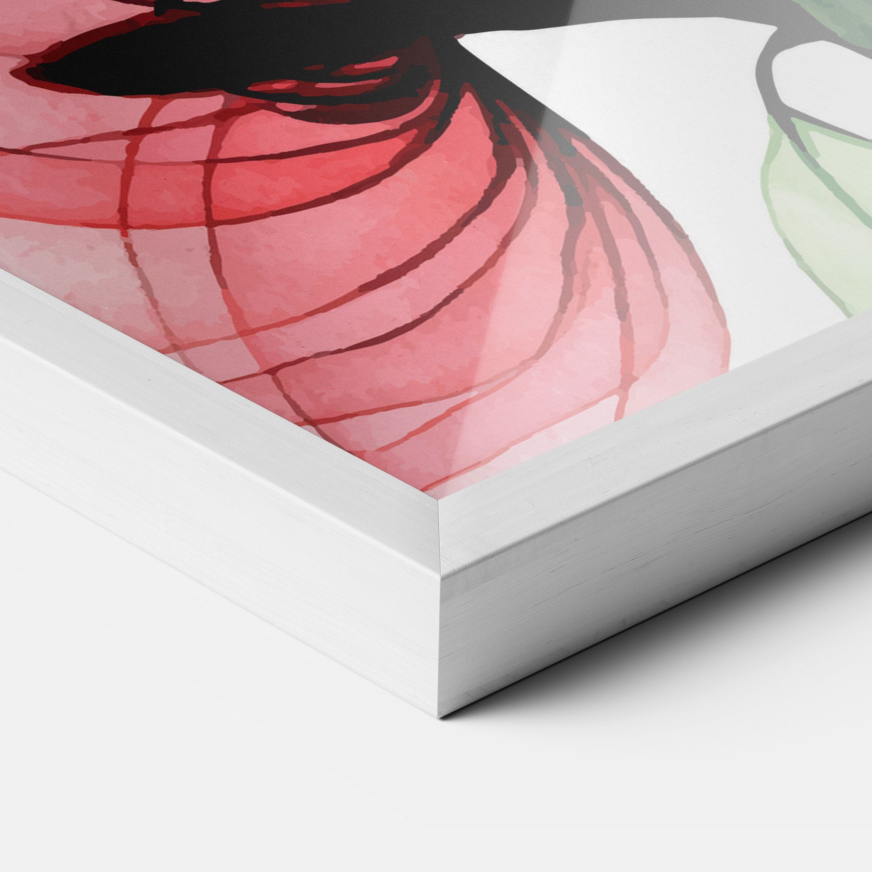 Pink Green Nature mockup 3