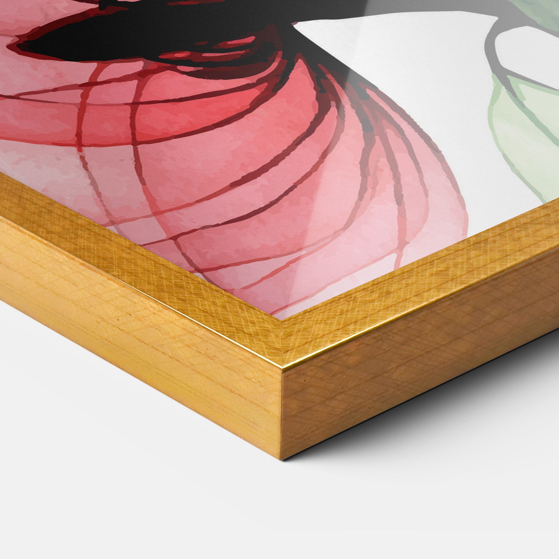 Pink Green Nature mockup 3