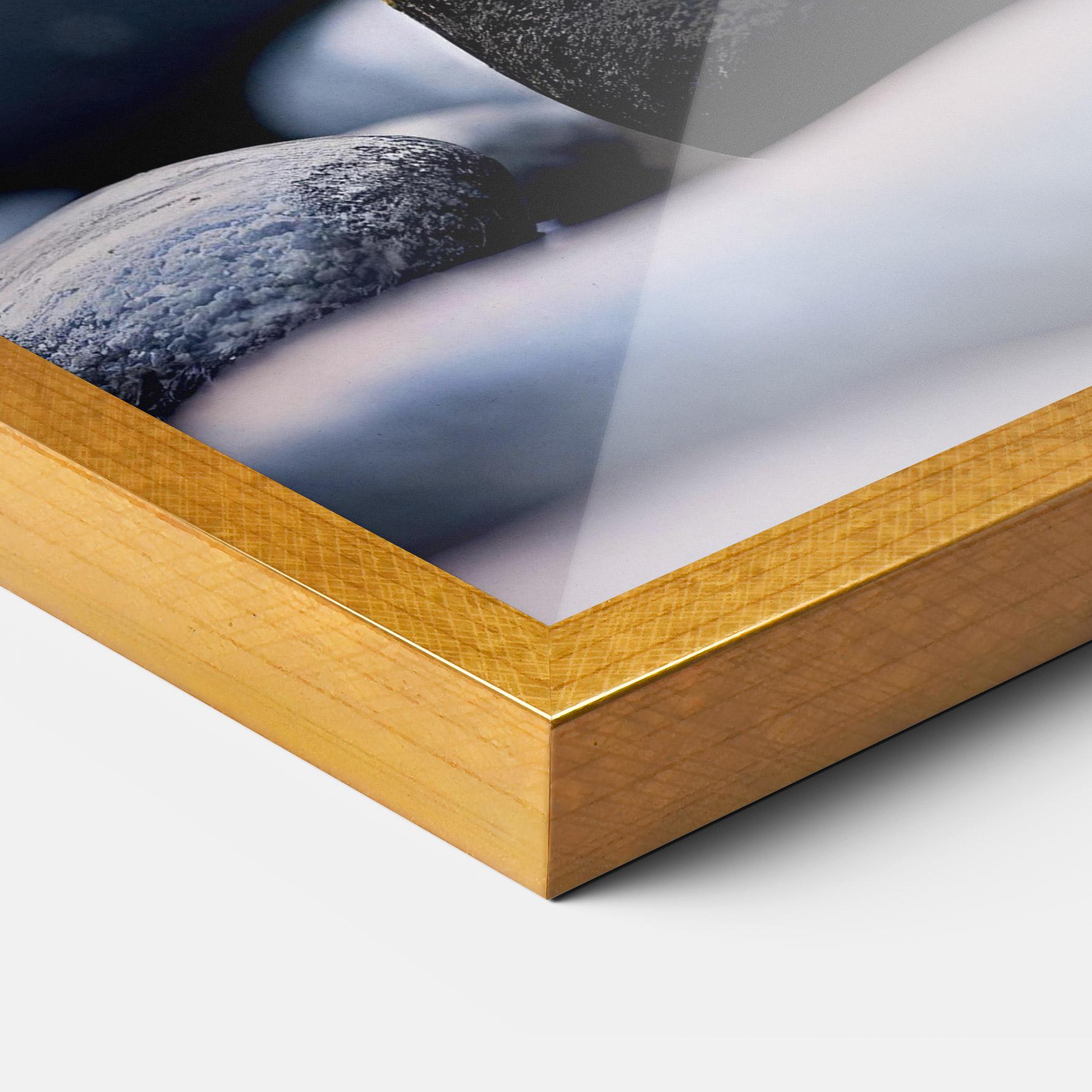 Gerahmte Poster Tiny Flower Rock mockup 3