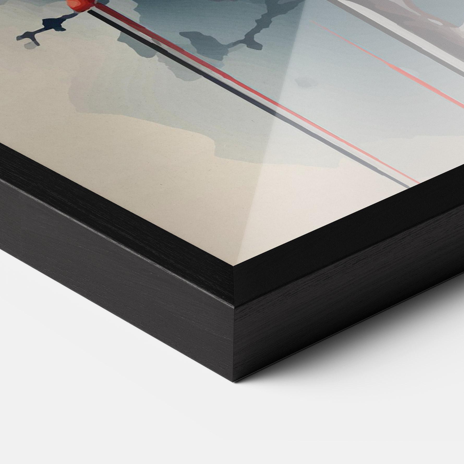 Gerahmte Poster Cream Nature mockup 3