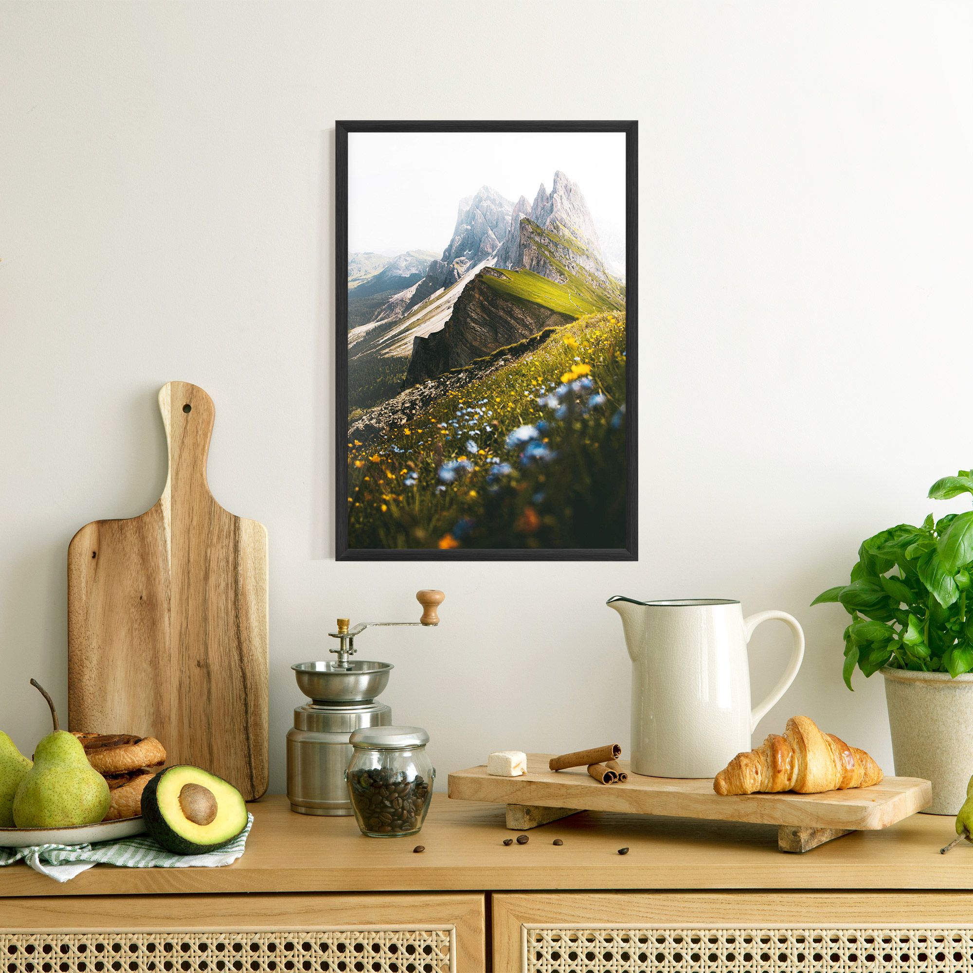 Foggy Mountain View mockup 8