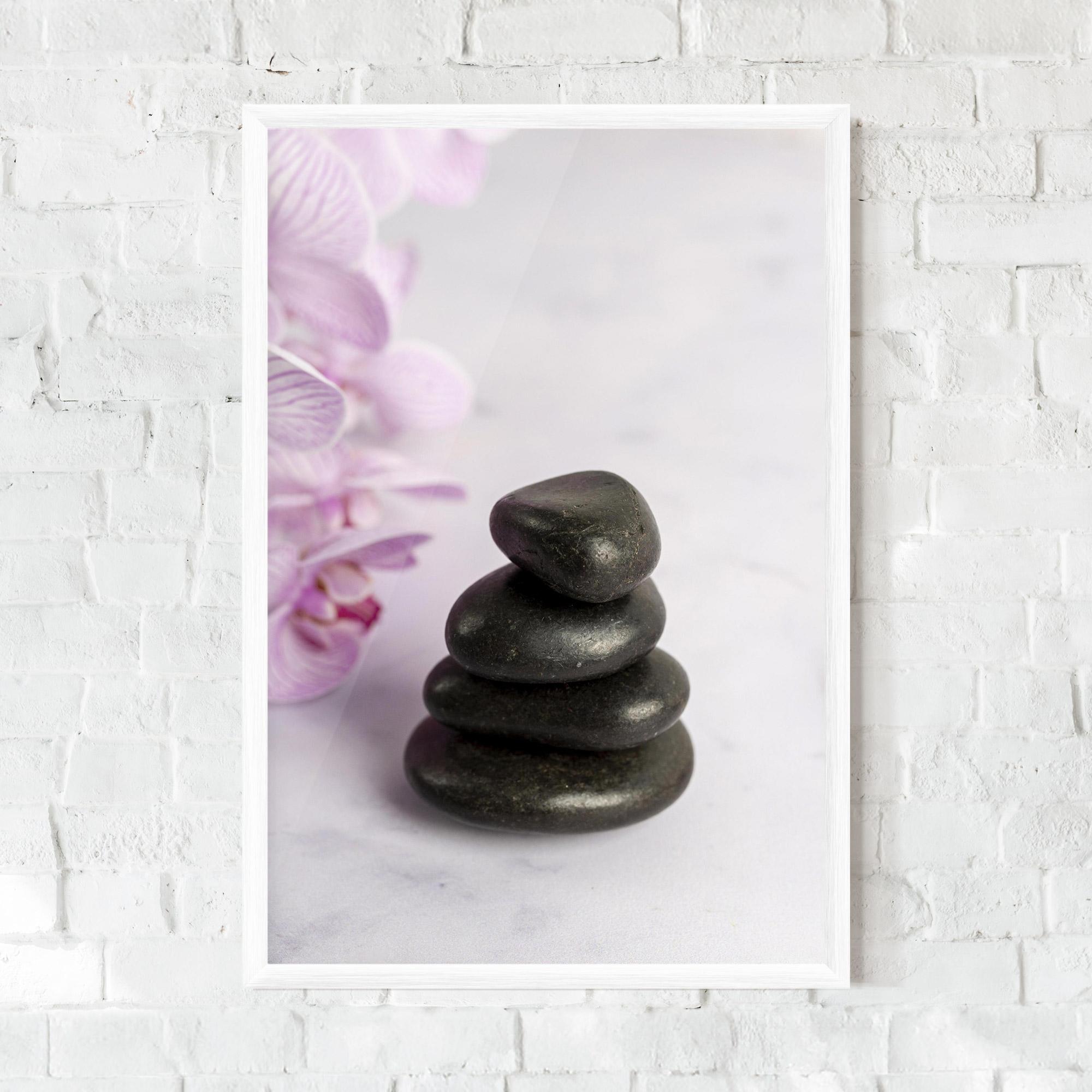Gerahmte Poster Small Stones mockup 0