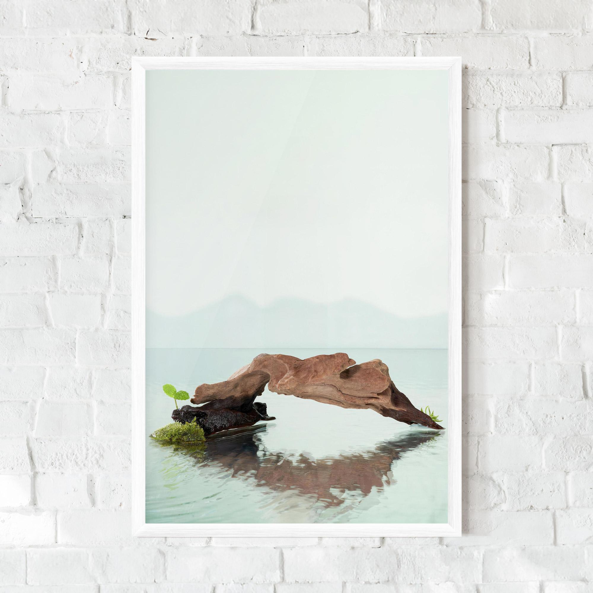 Gerahmte Poster Water Rock View mockup 0