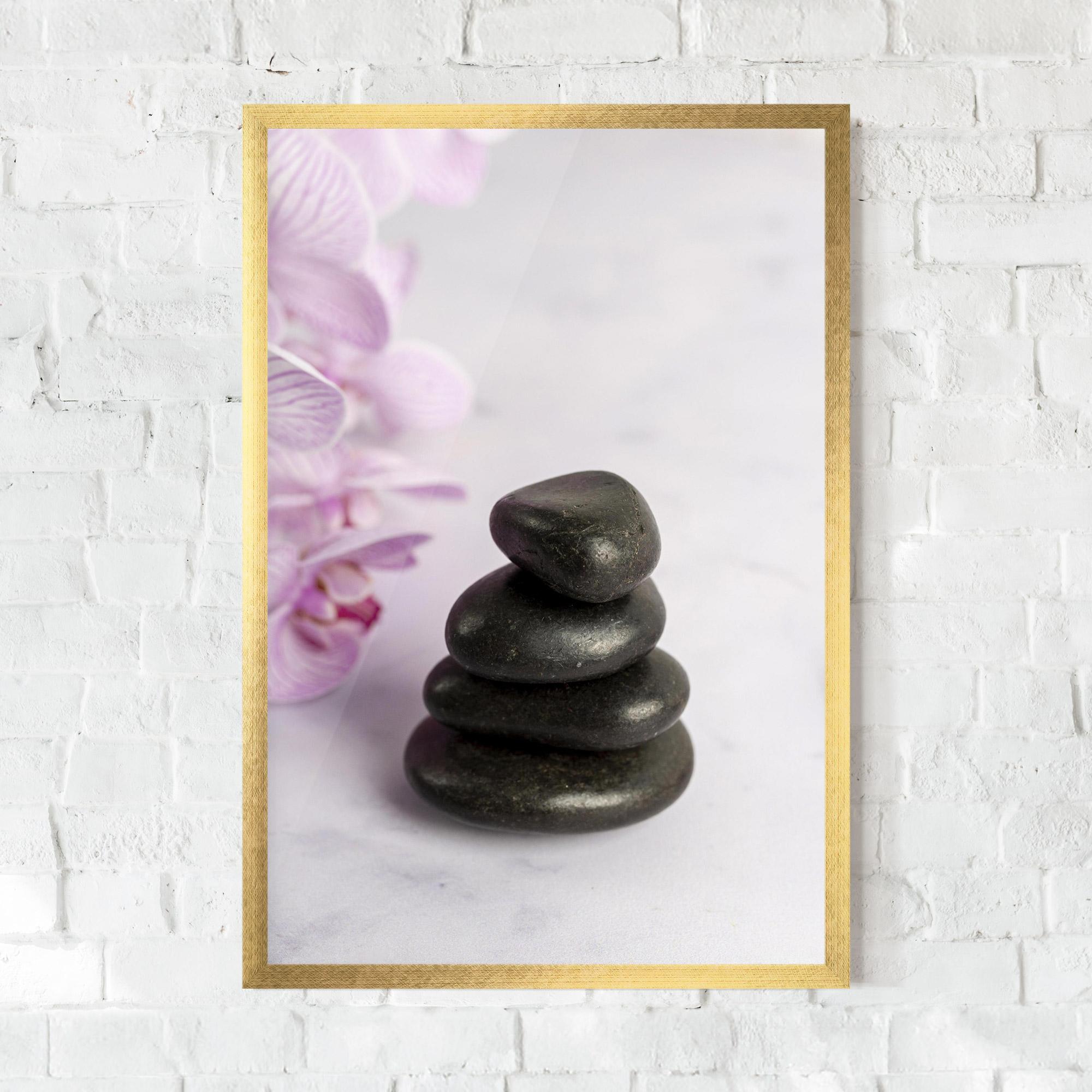 Gerahmte Poster Small Stones mockup 0