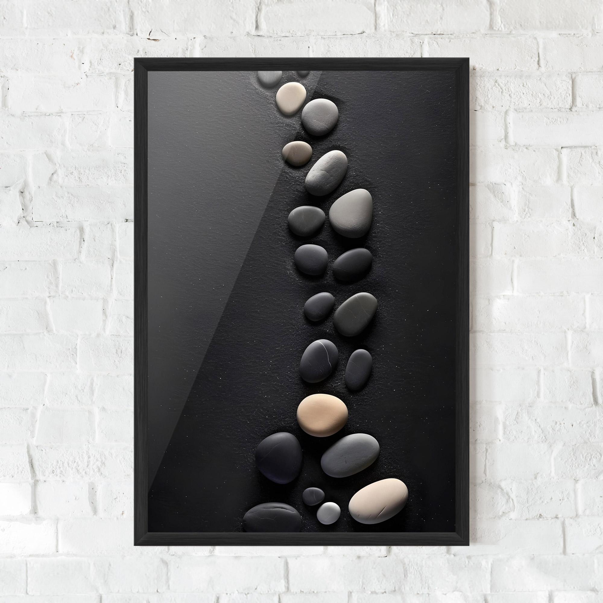 Gerahmte Poster Rock Group mockup 0