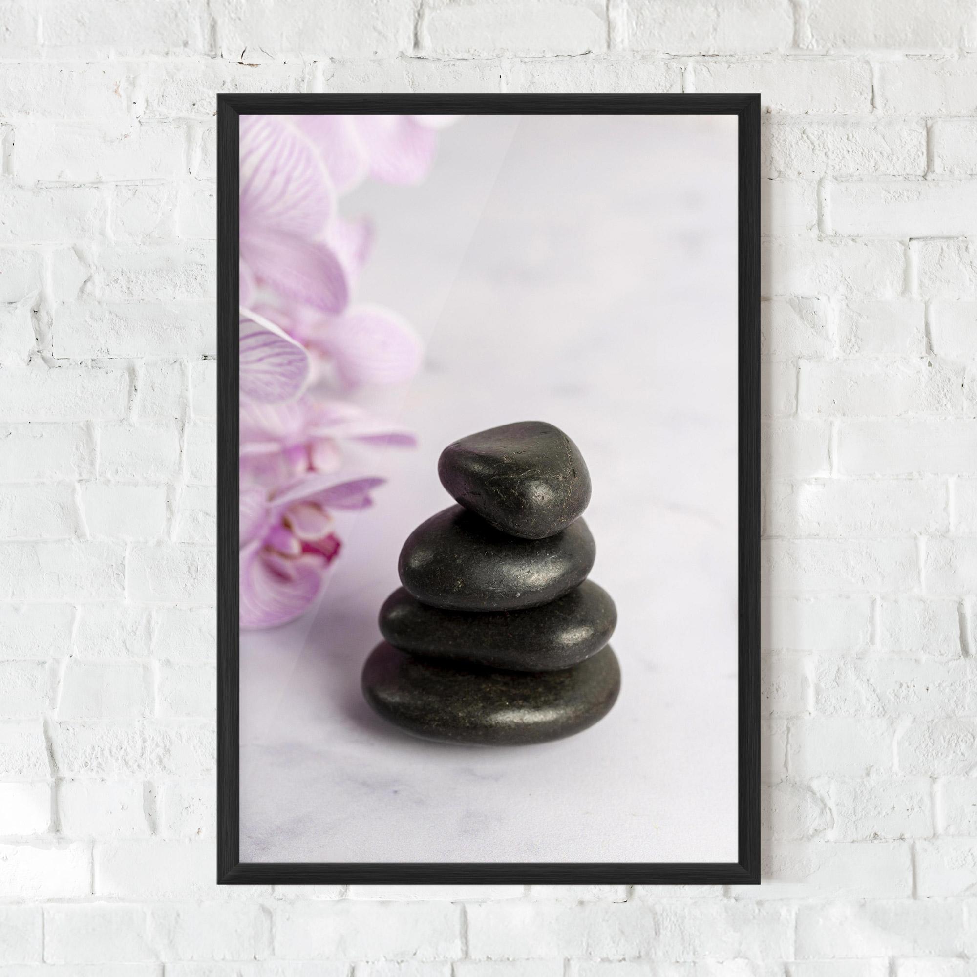 Gerahmte Poster Small Stones mockup 0